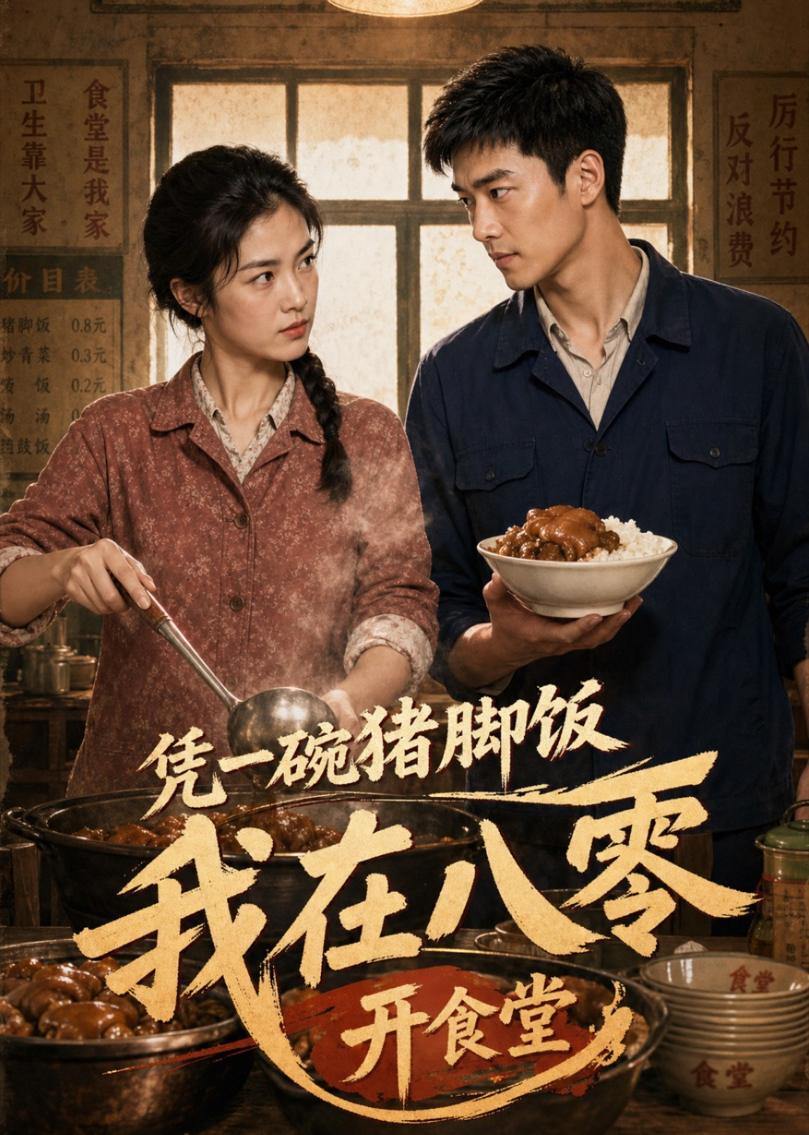 凭一碗猪脚饭，我在八零开食堂