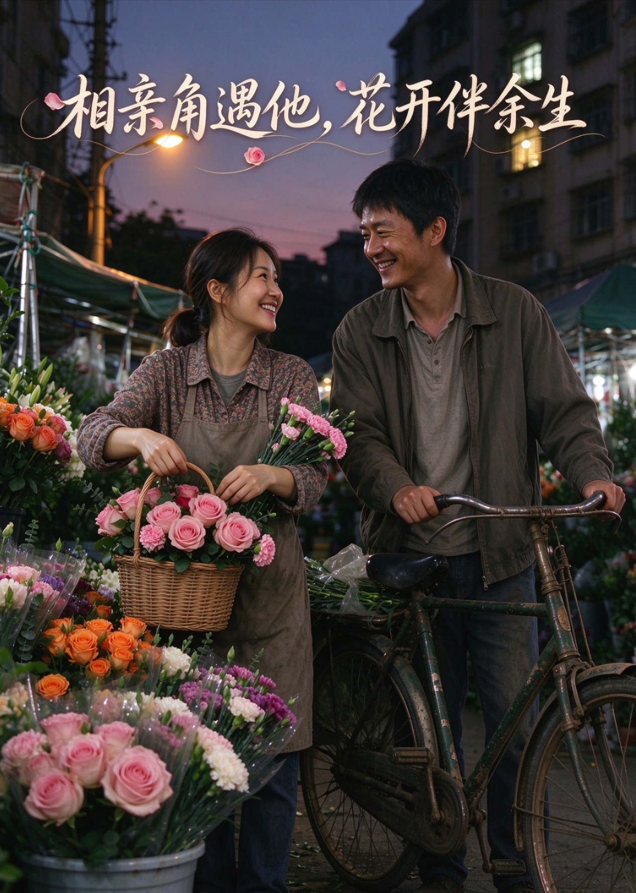 相亲角遇他，花开伴余生封面图