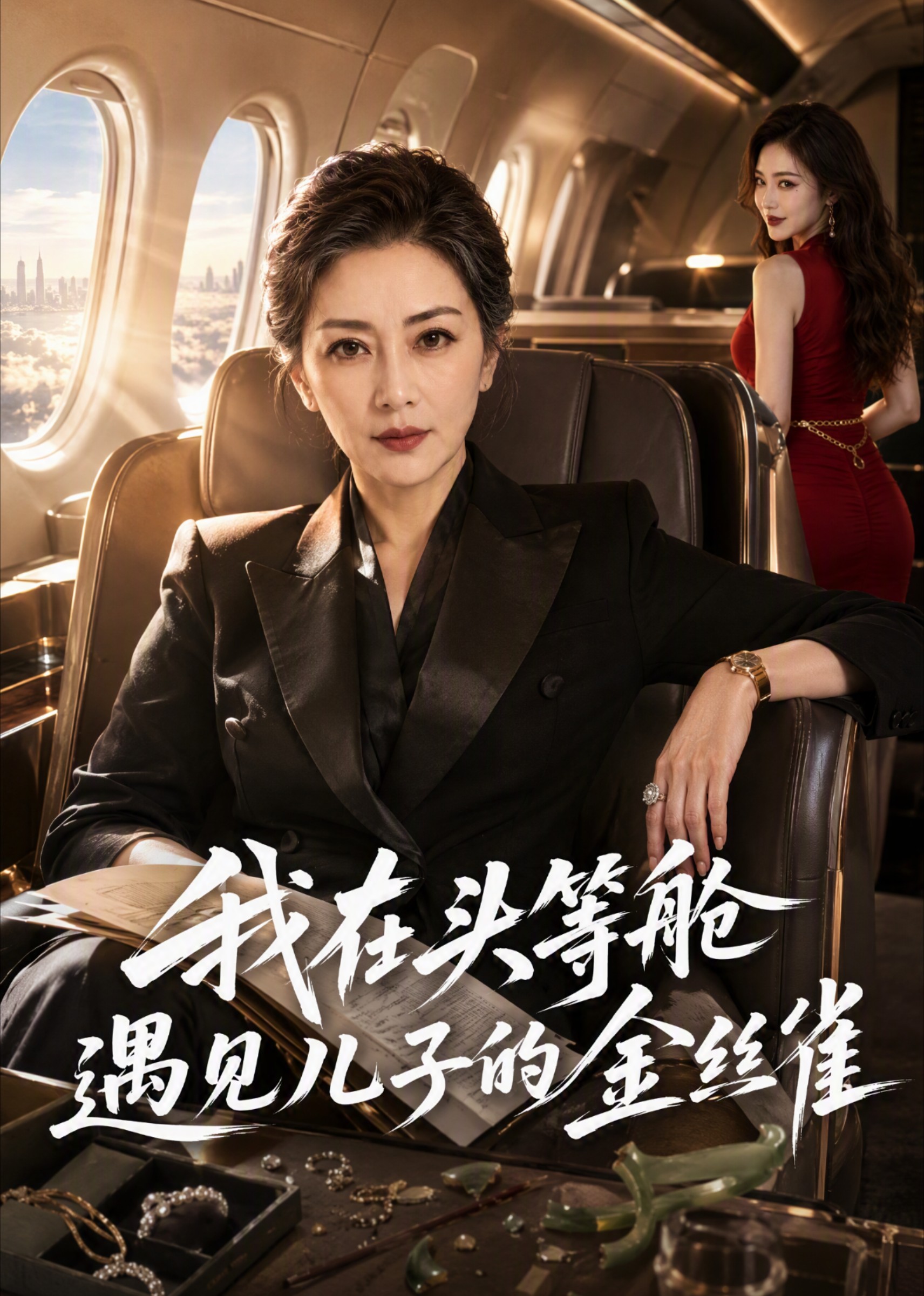 我在头等舱遇见儿子的金丝雀