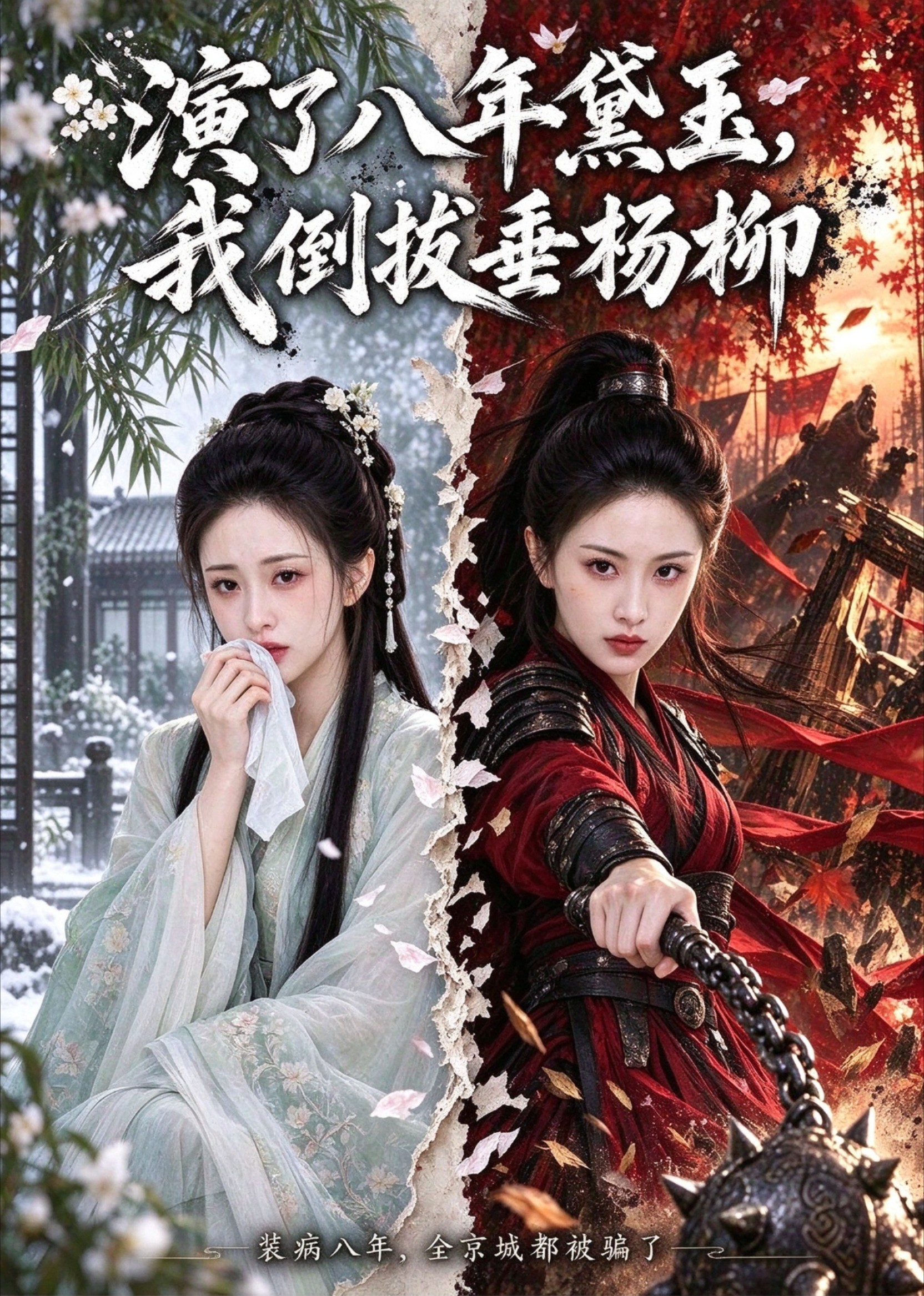 演了八年黛玉，我倒拔垂杨柳