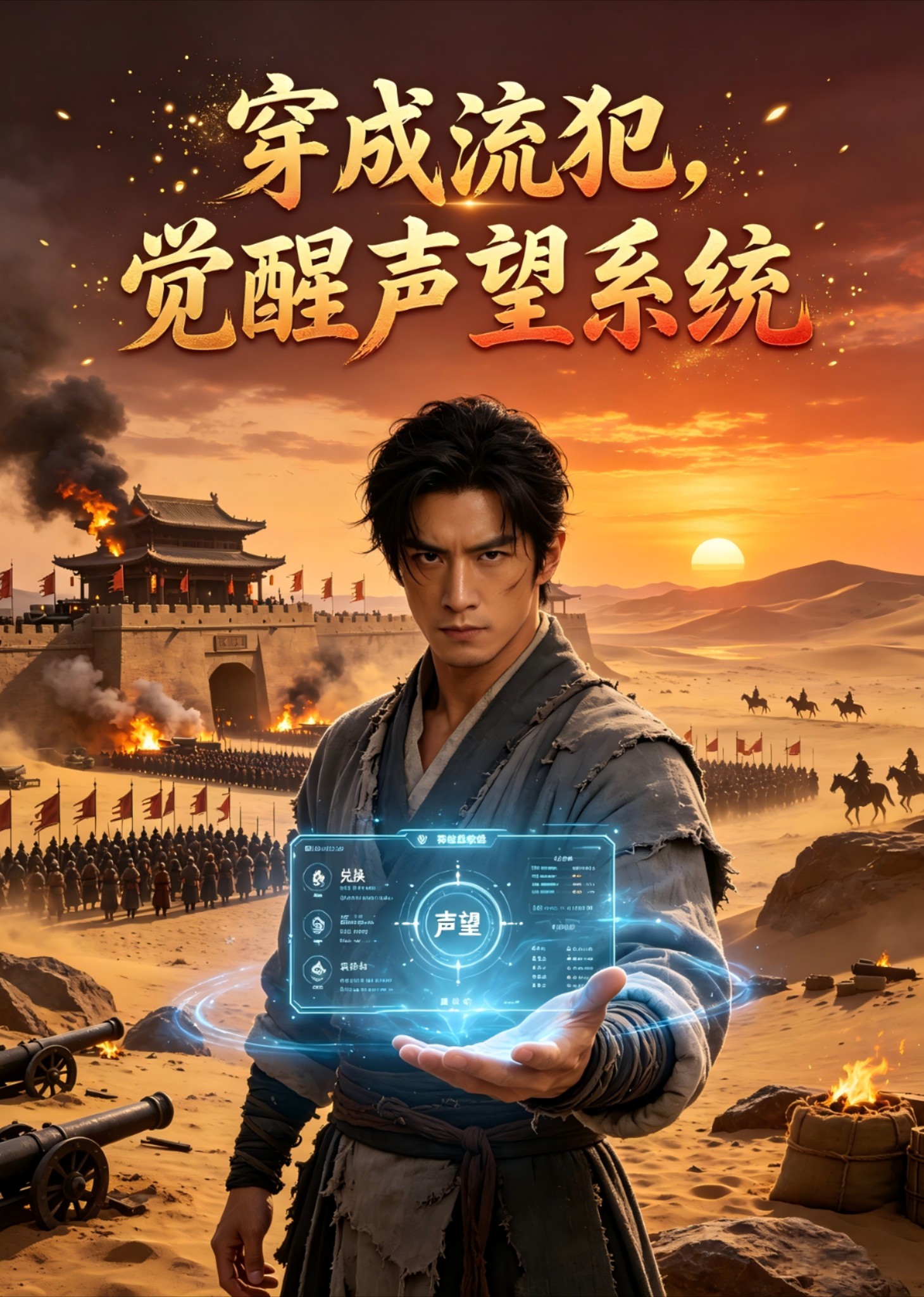 穿成流犯，觉醒声望系统封面图