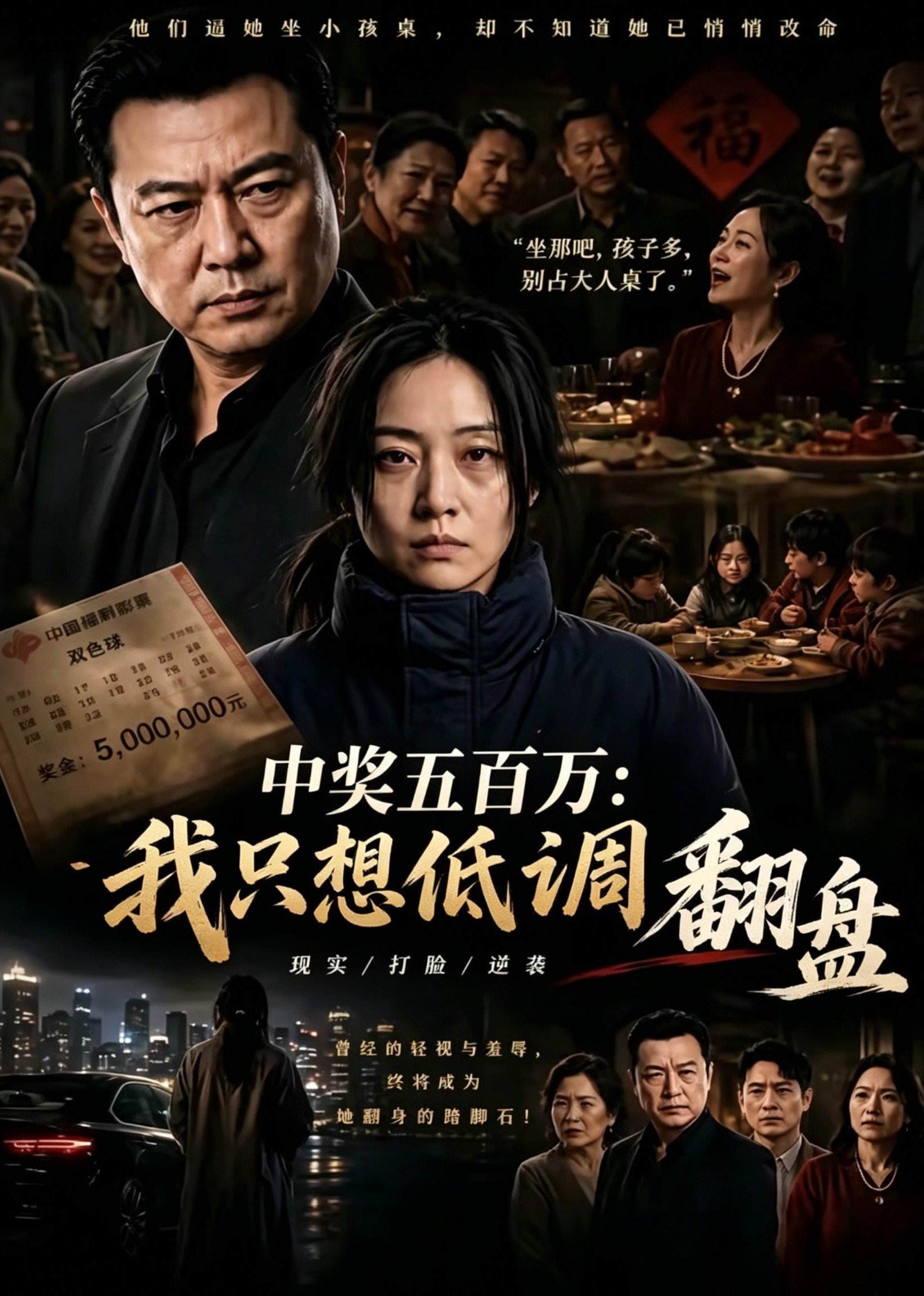 中奖五百万：我只想低调翻盘