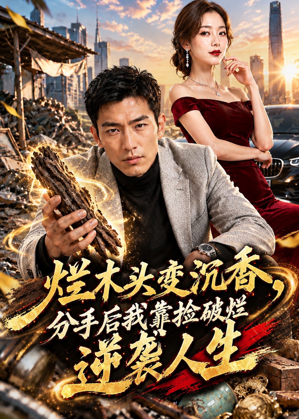 烂木头变沉香，分手后我靠捡破烂逆袭人生封面图