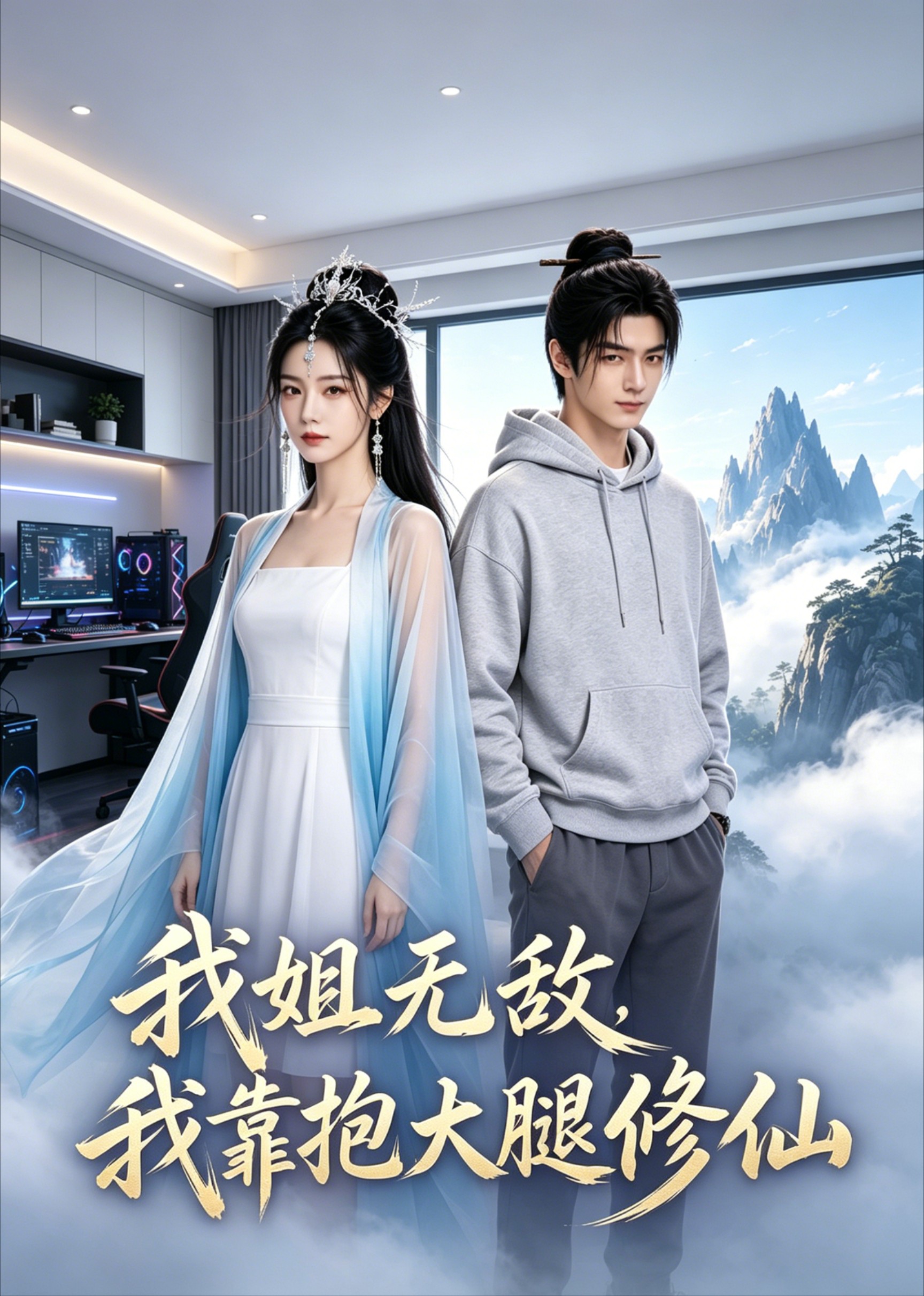 我姐无敌，我靠抱大腿修仙