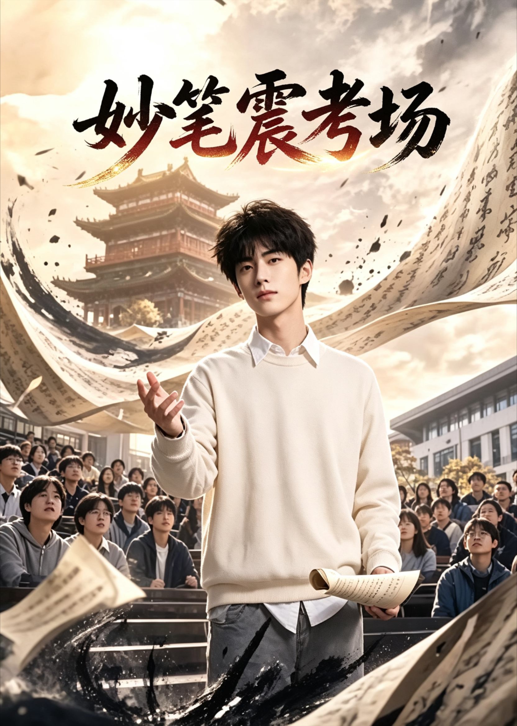 妙笔震考场封面图