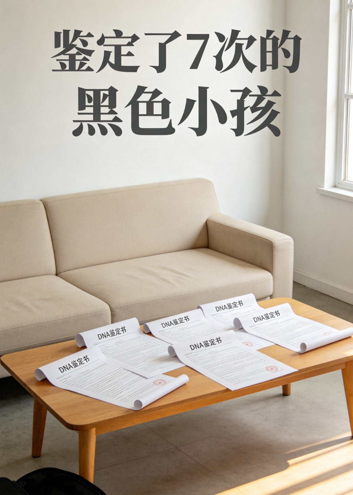 鉴定了7次的黑色小孩封面图