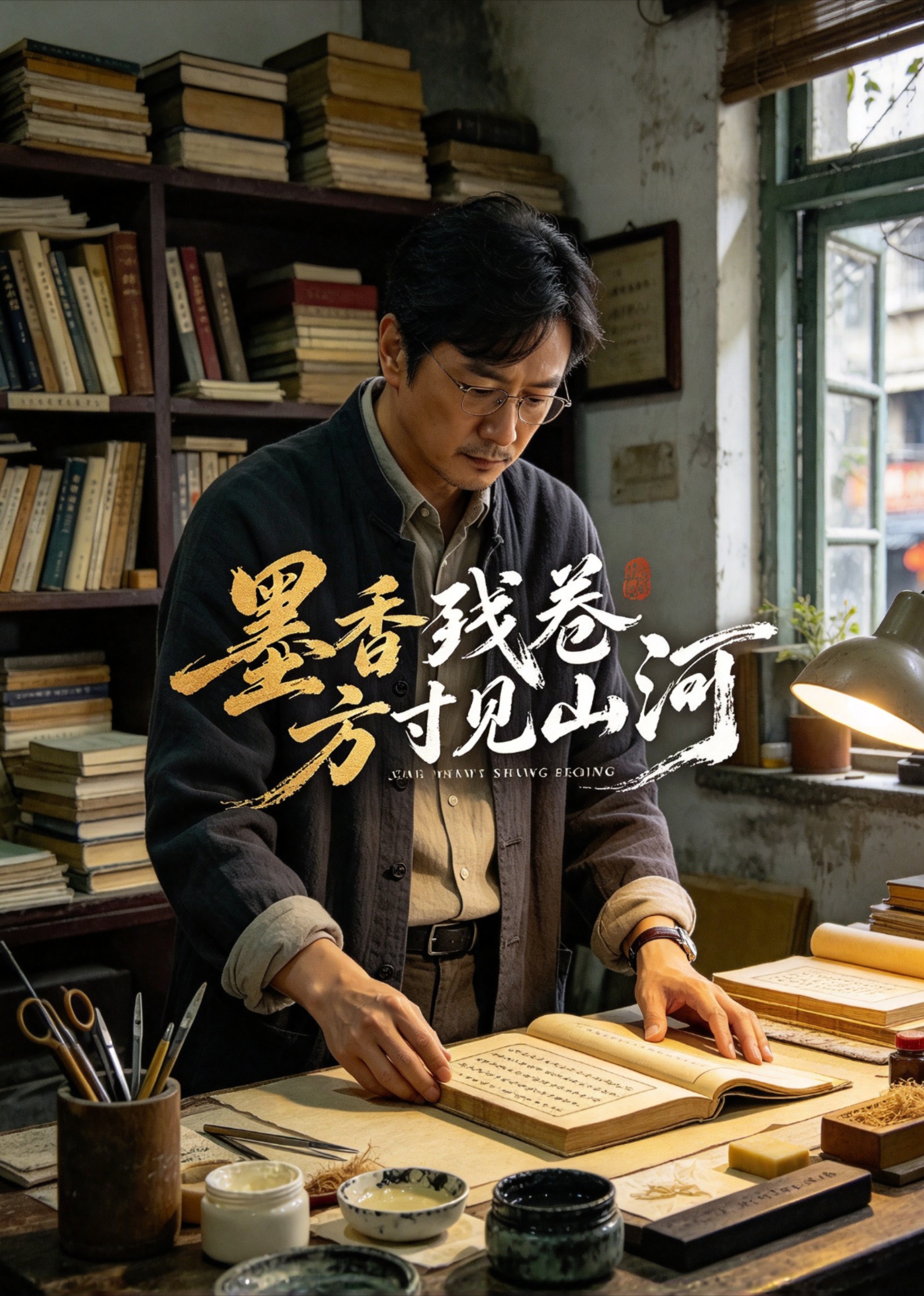 墨香残卷：方寸见山河封面图