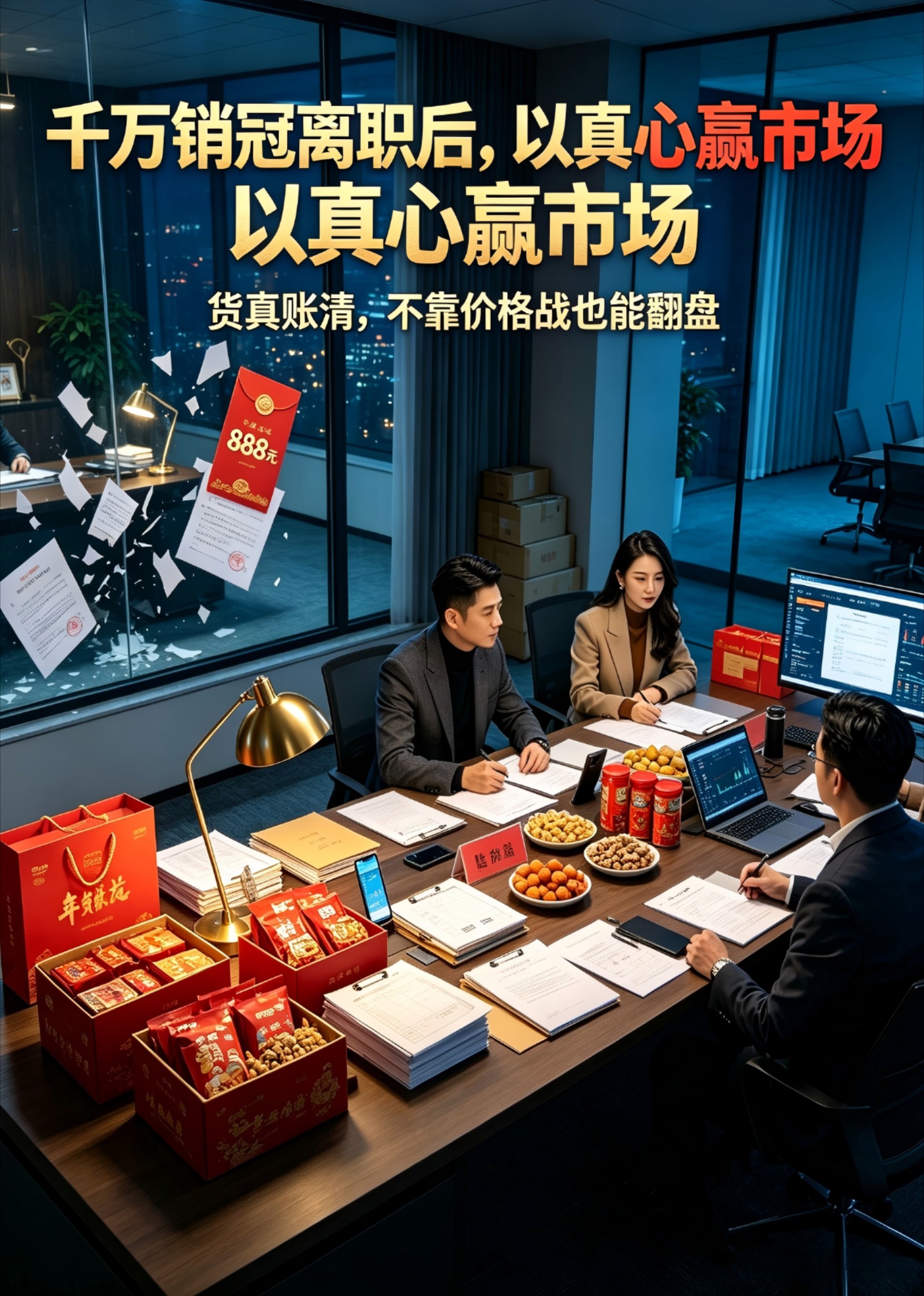 千万销冠离职后，以真心赢市场封面图
