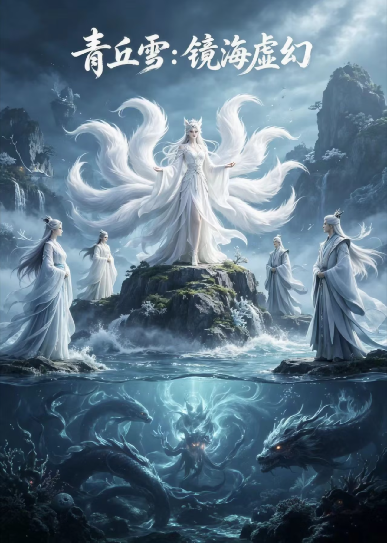 青丘雪镜海虚幻封面图
