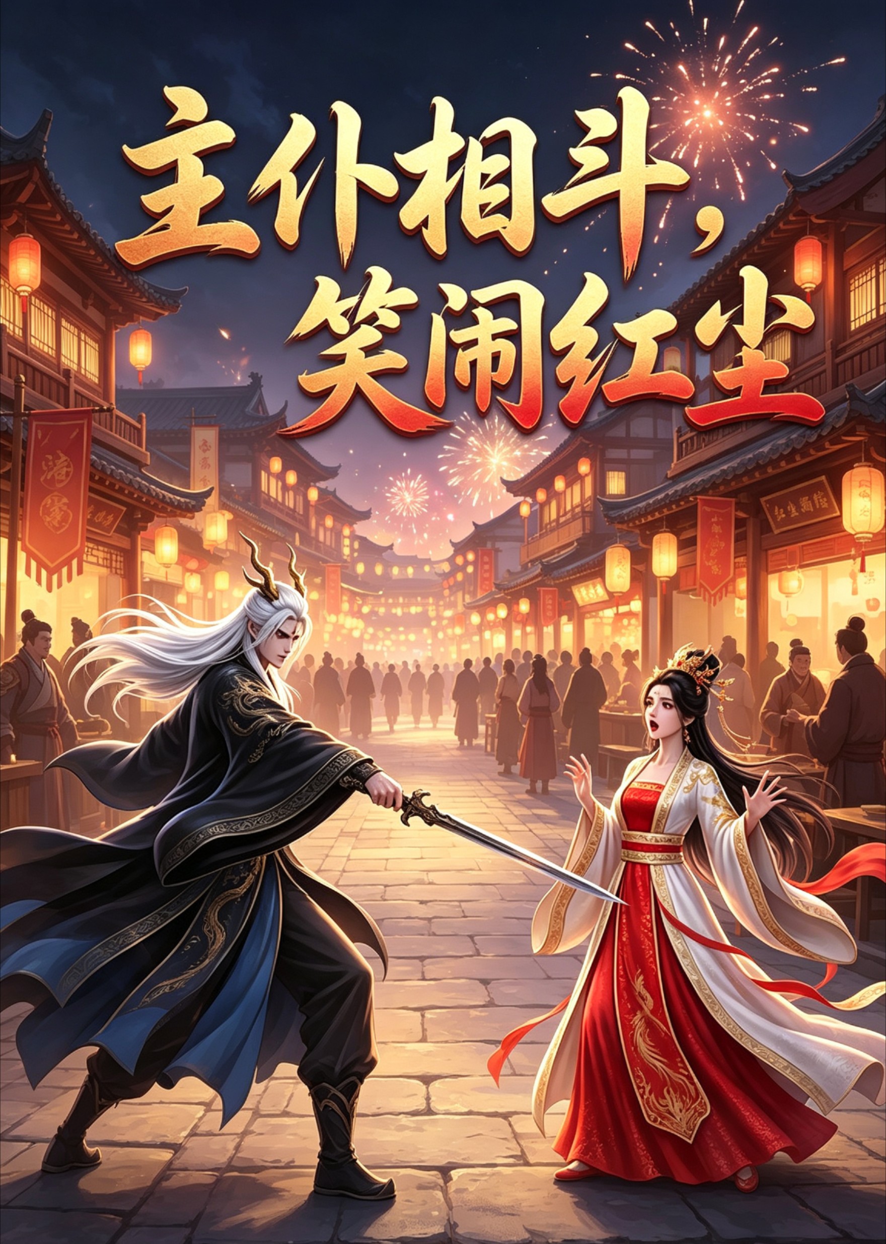 主仆相斗，笑闹红尘