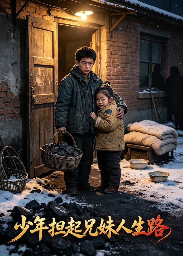 少年担起兄妹人生路