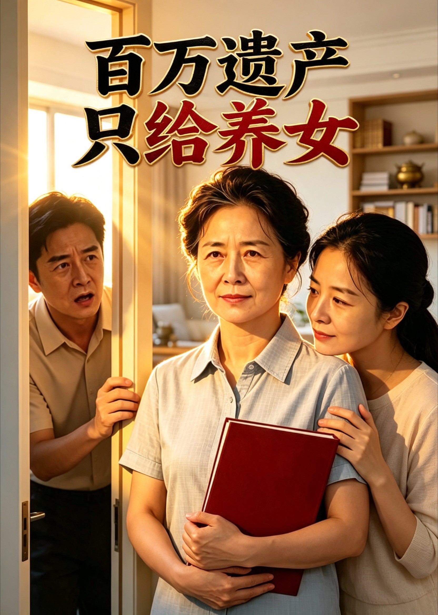 百万遗产只给养女封面图