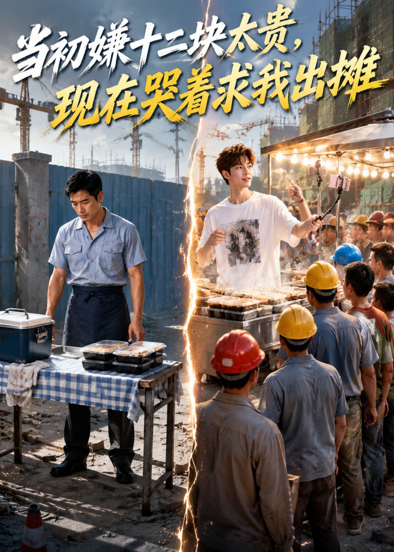 当初嫌12块太贵，现在哭着求我出摊