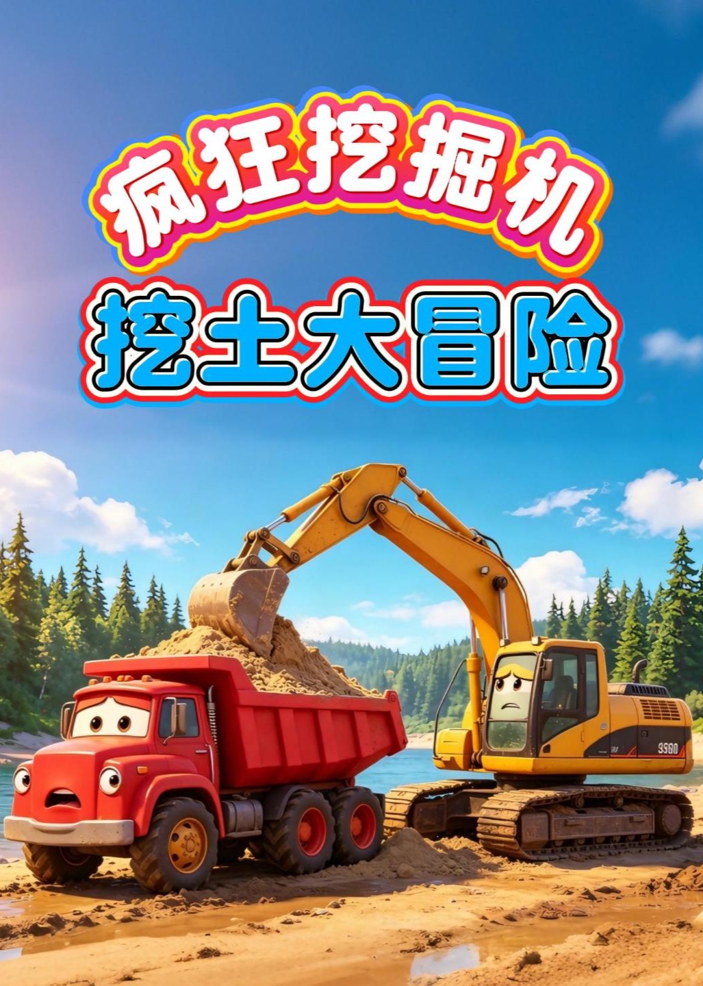 疯狂挖掘机：挖土大冒险封面图