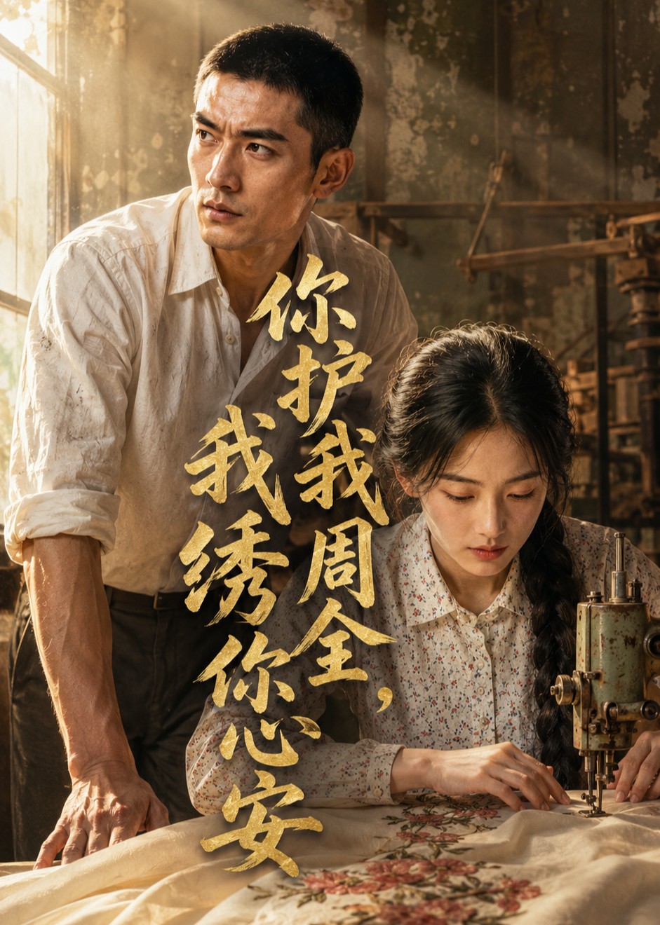 你护我周全，我绣你心安