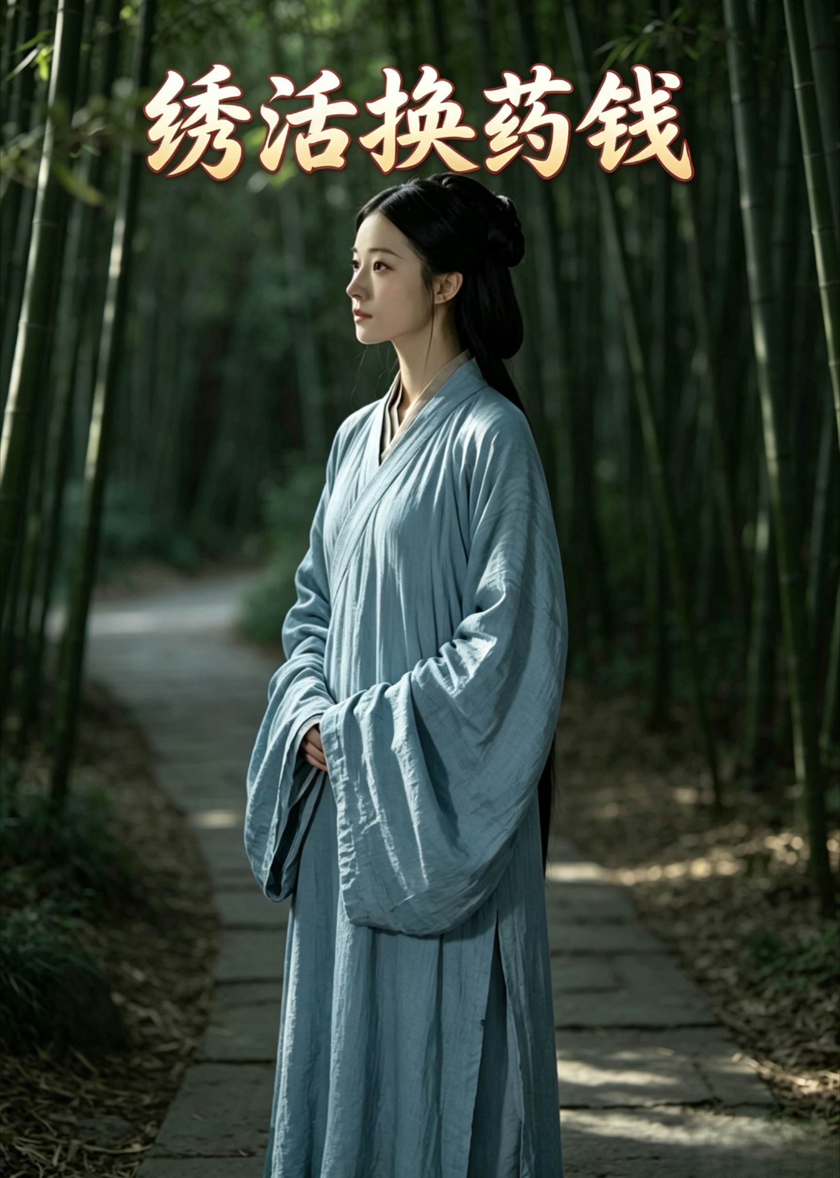 绣活换药钱