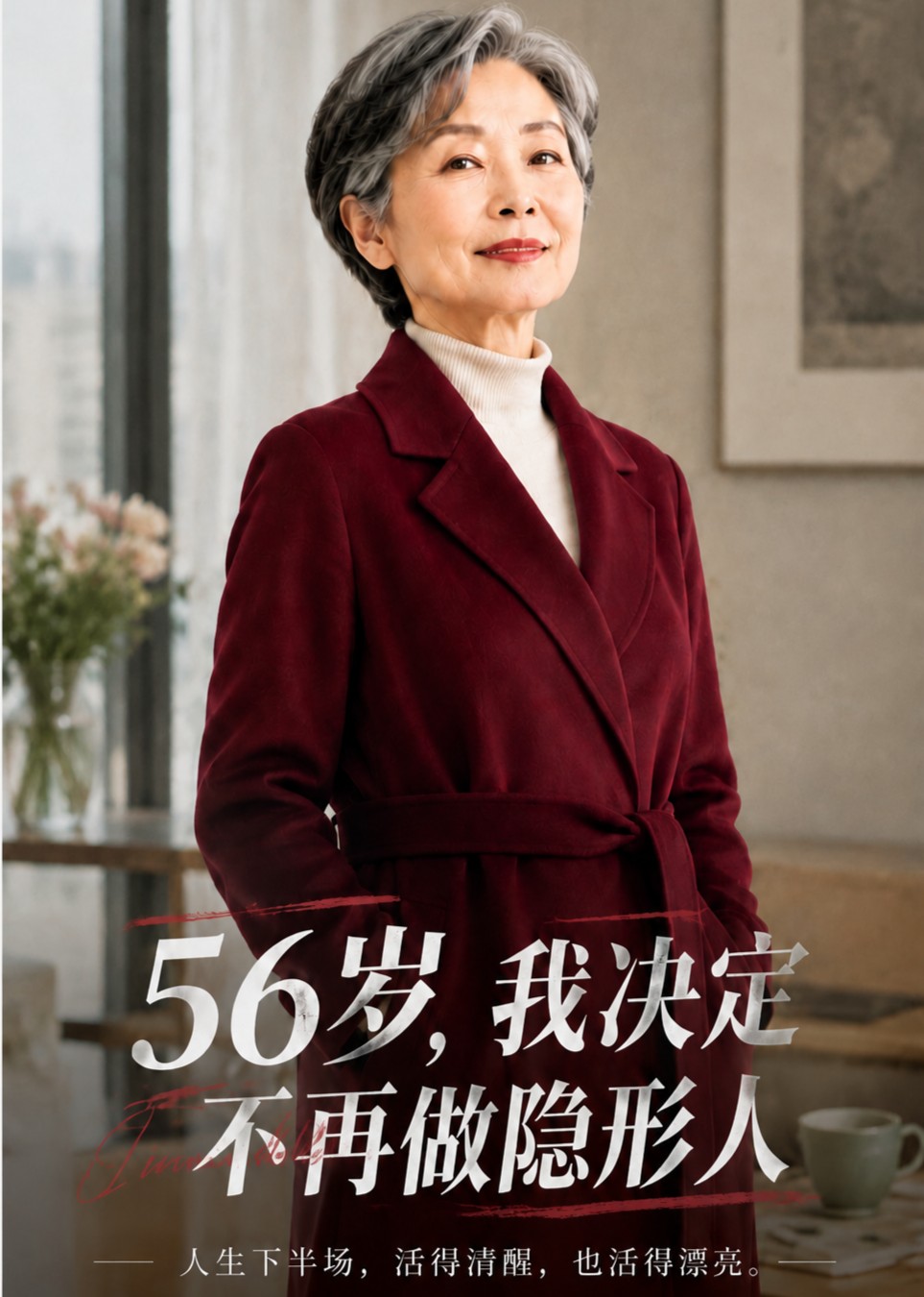 56岁，我决定不再做隐形人