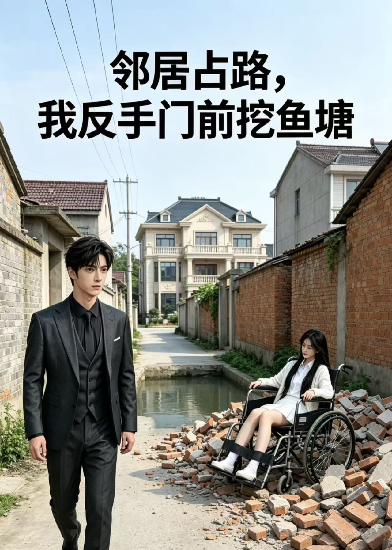 邻居占路，我反手门前挖鱼塘封面图