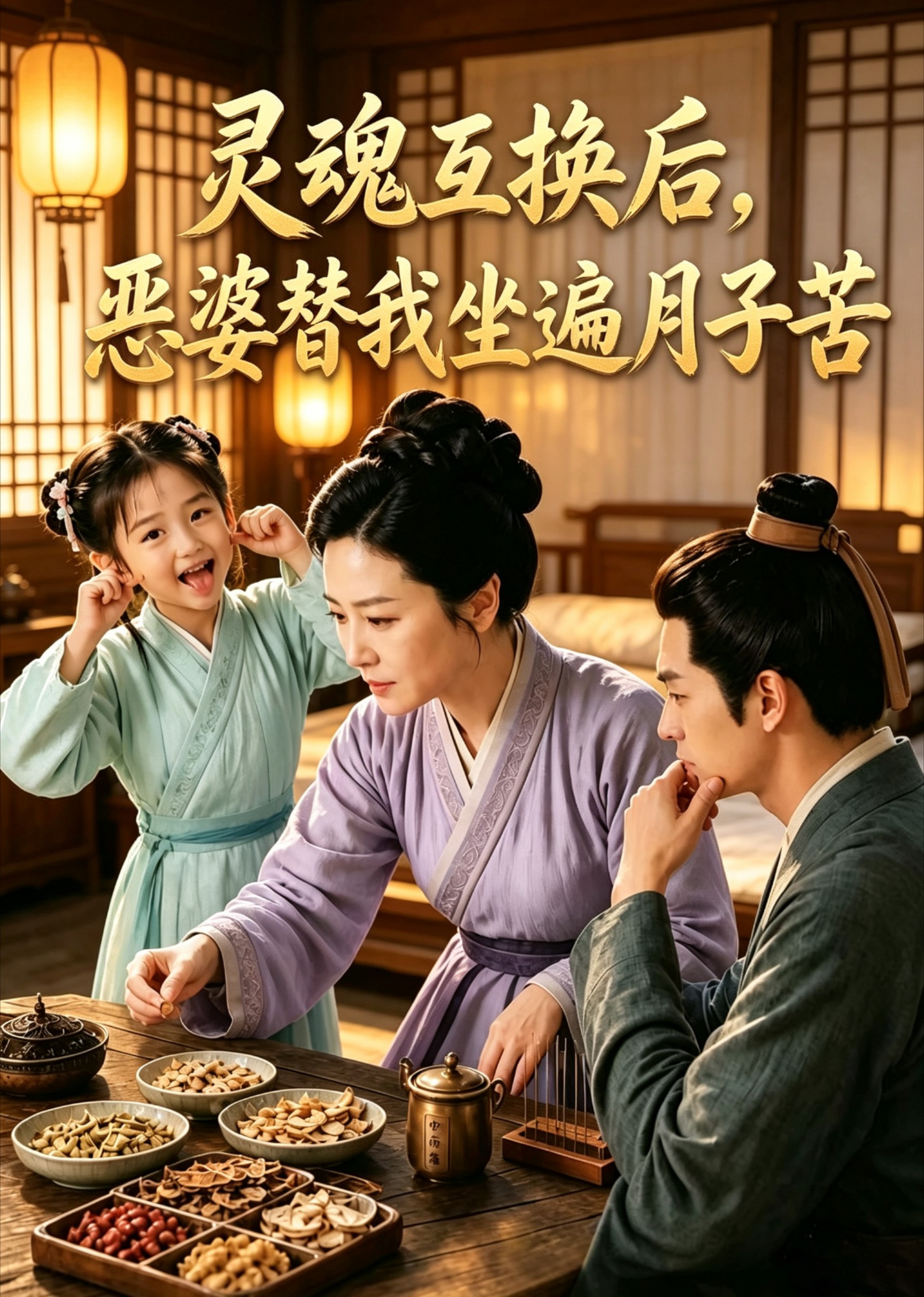 灵魂互换后恶婆替我坐遍月子苦