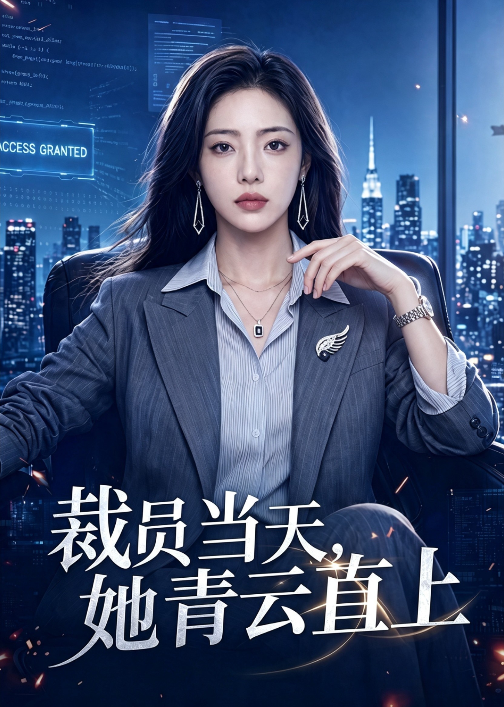 裁员当天，她青云直上