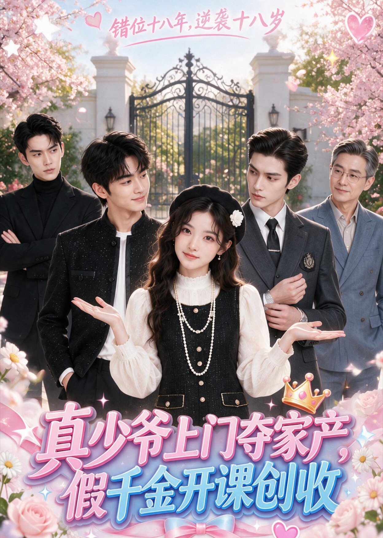 真少爷上门夺家产，假千金开课创收封面图