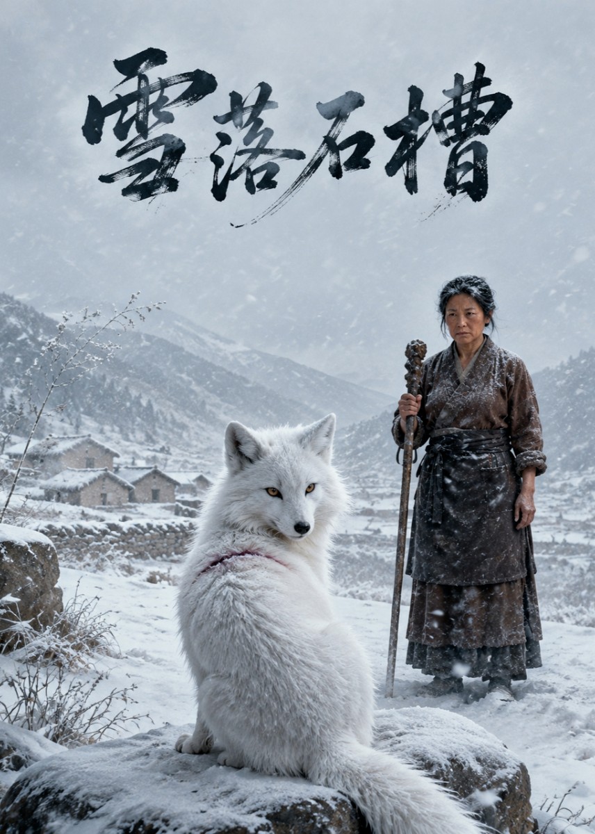 雪落石槽封面图