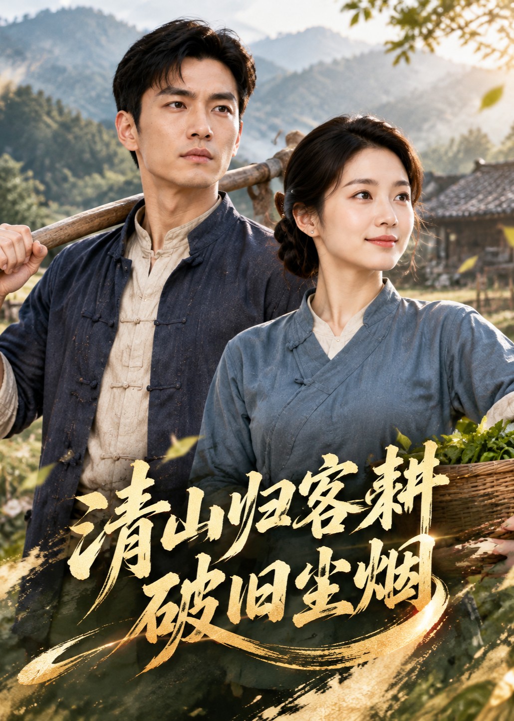 清山归客耕破旧尘烟