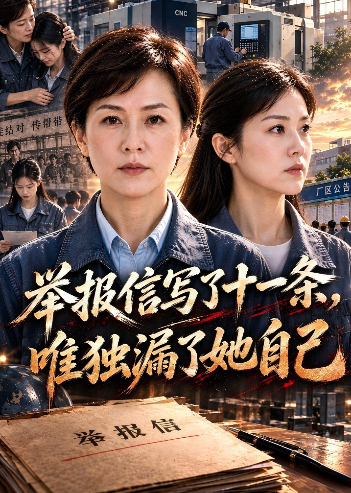 举报信写了十一条，唯独漏了她自己封面图