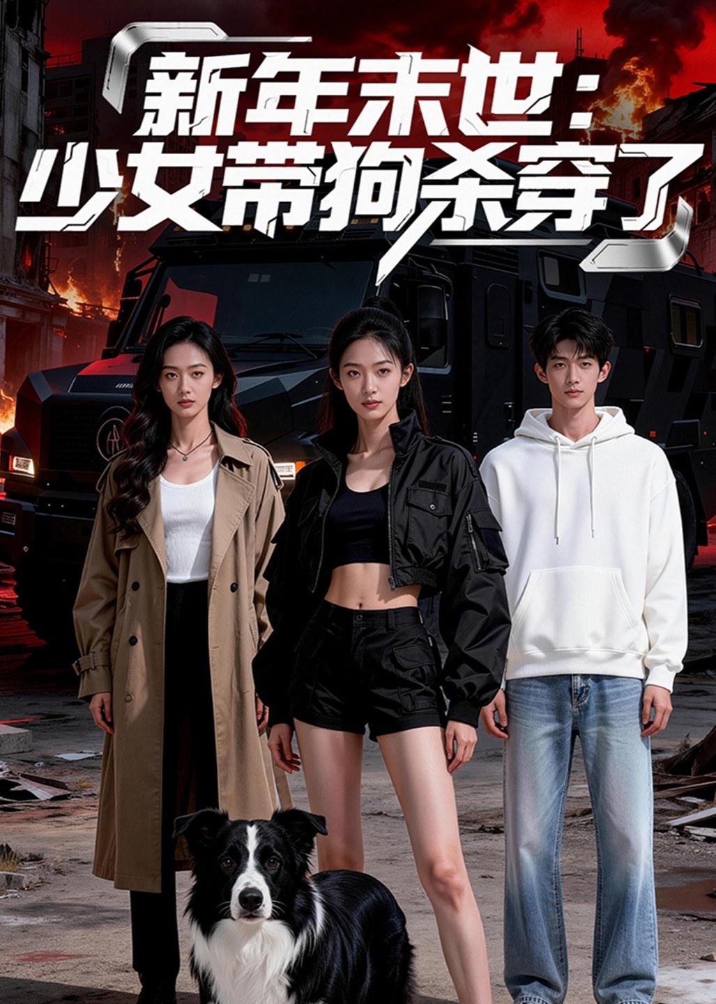 新年末世：少女带狗杀穿了