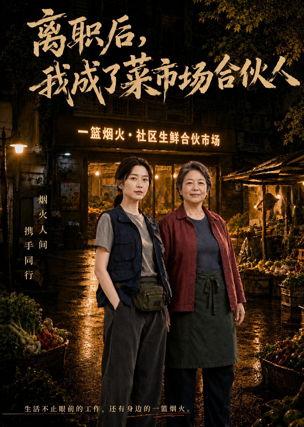 离职后，我成了菜市场合伙人