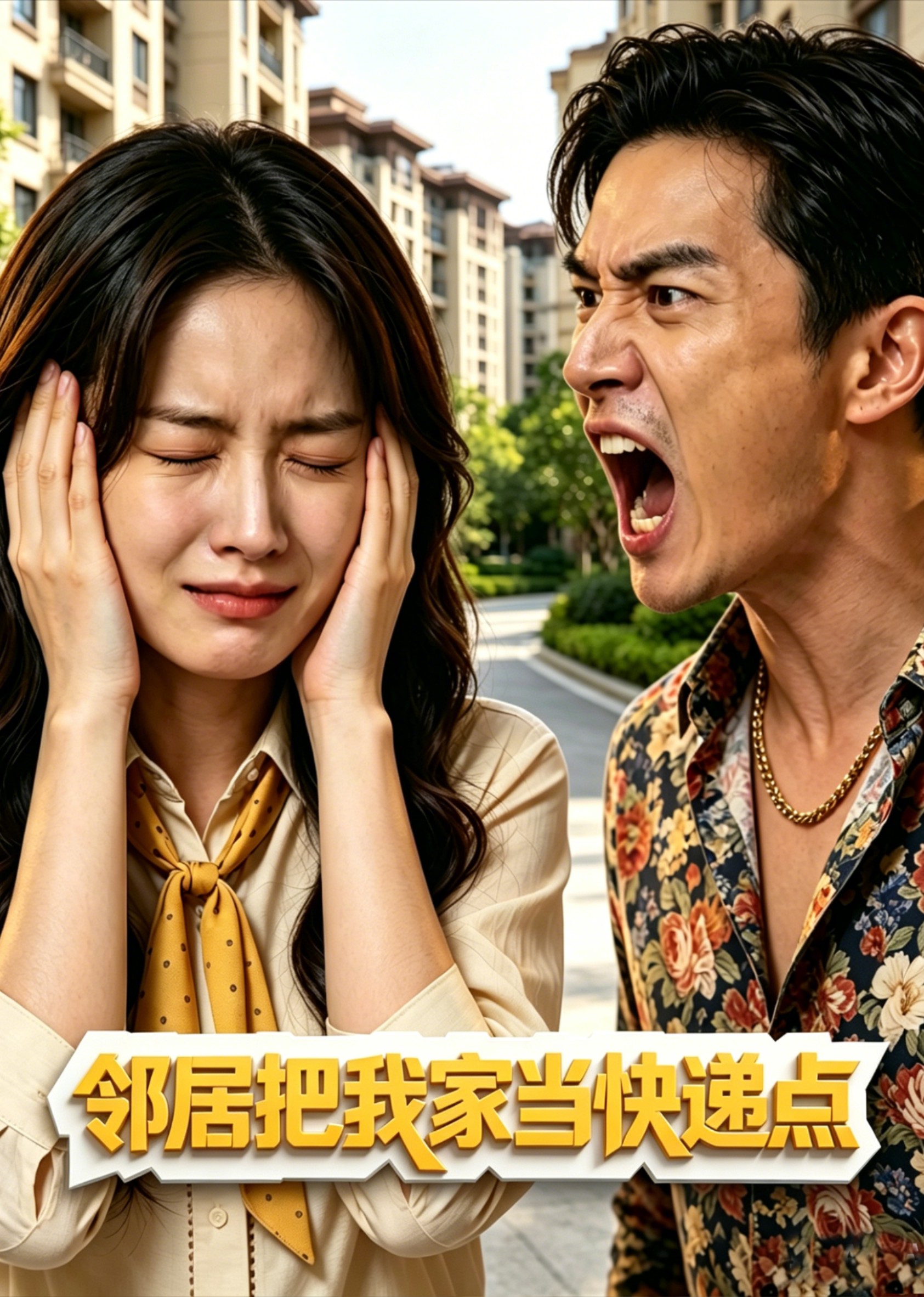 邻居把我家当快递点