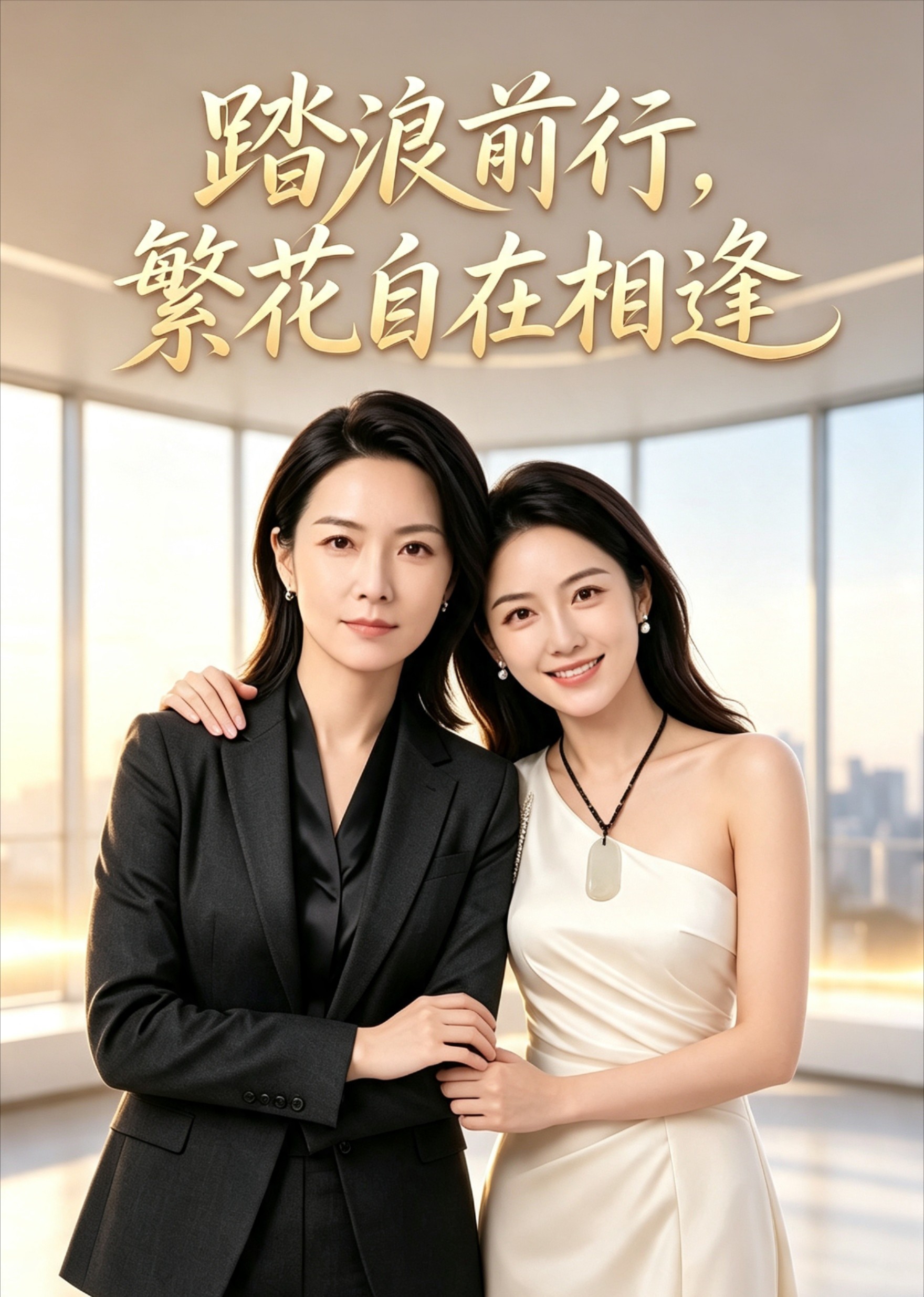 踏浪前行，繁花自在相逢封面图