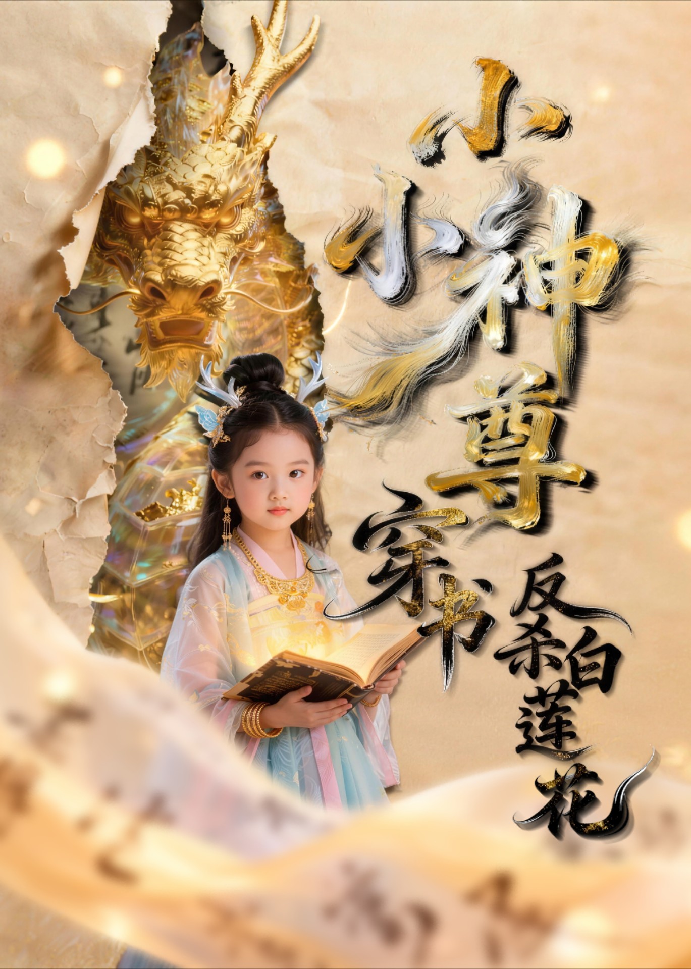 小小神尊穿书反杀白莲花封面图