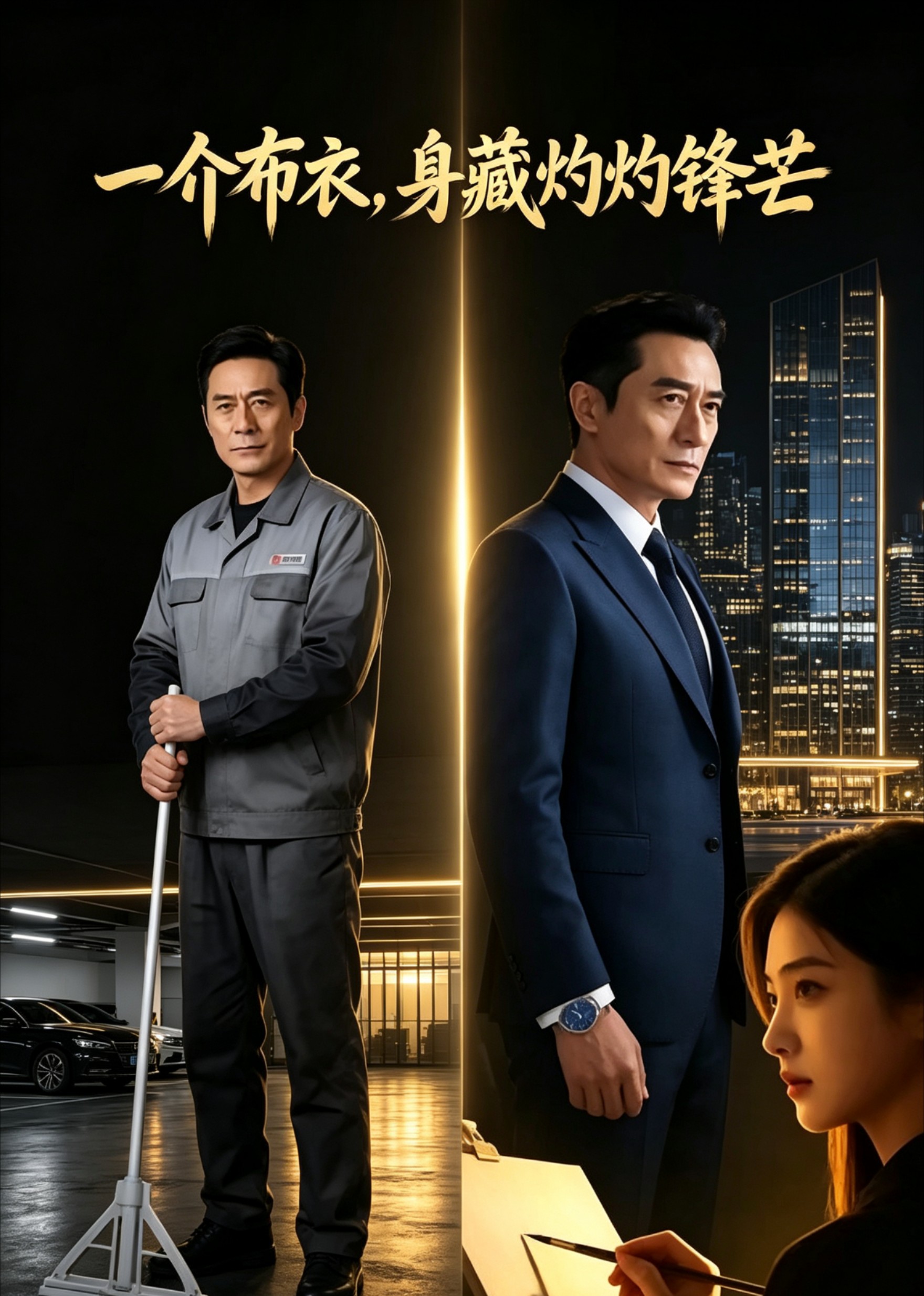 一介布衣，身藏灼灼锋芒