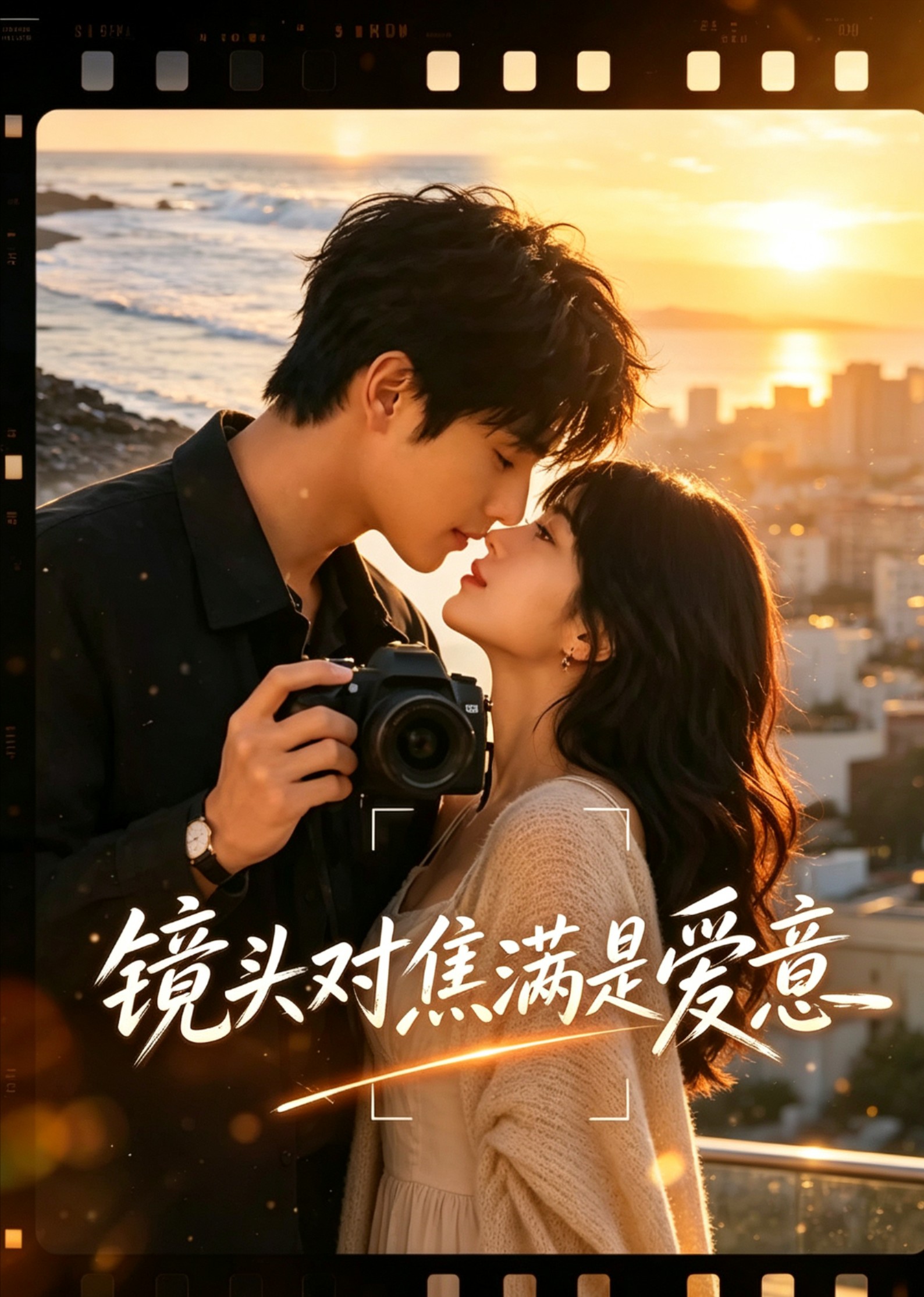 镜头对焦满是爱意