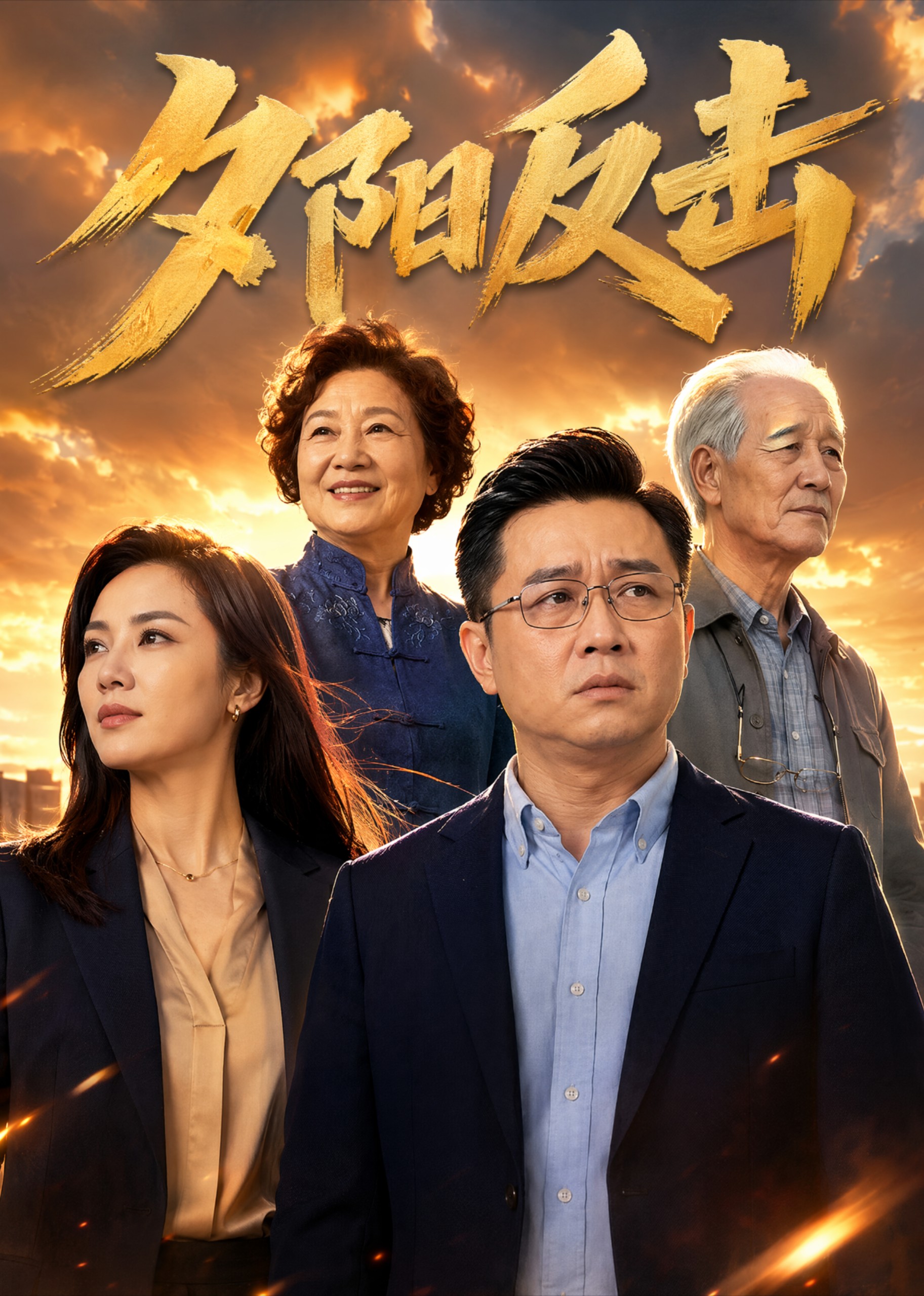 夕阳反击