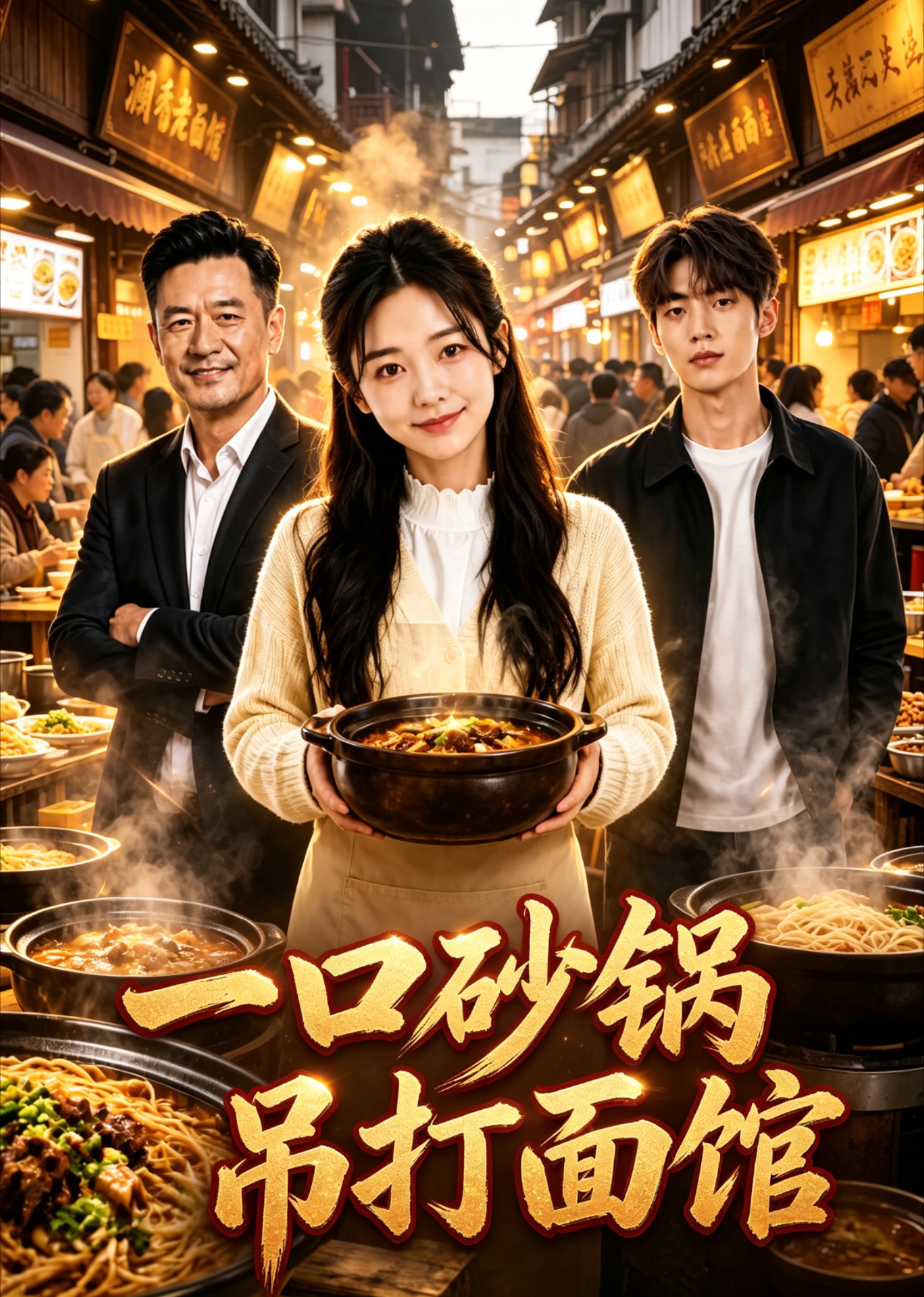 一口砂锅吊打面馆