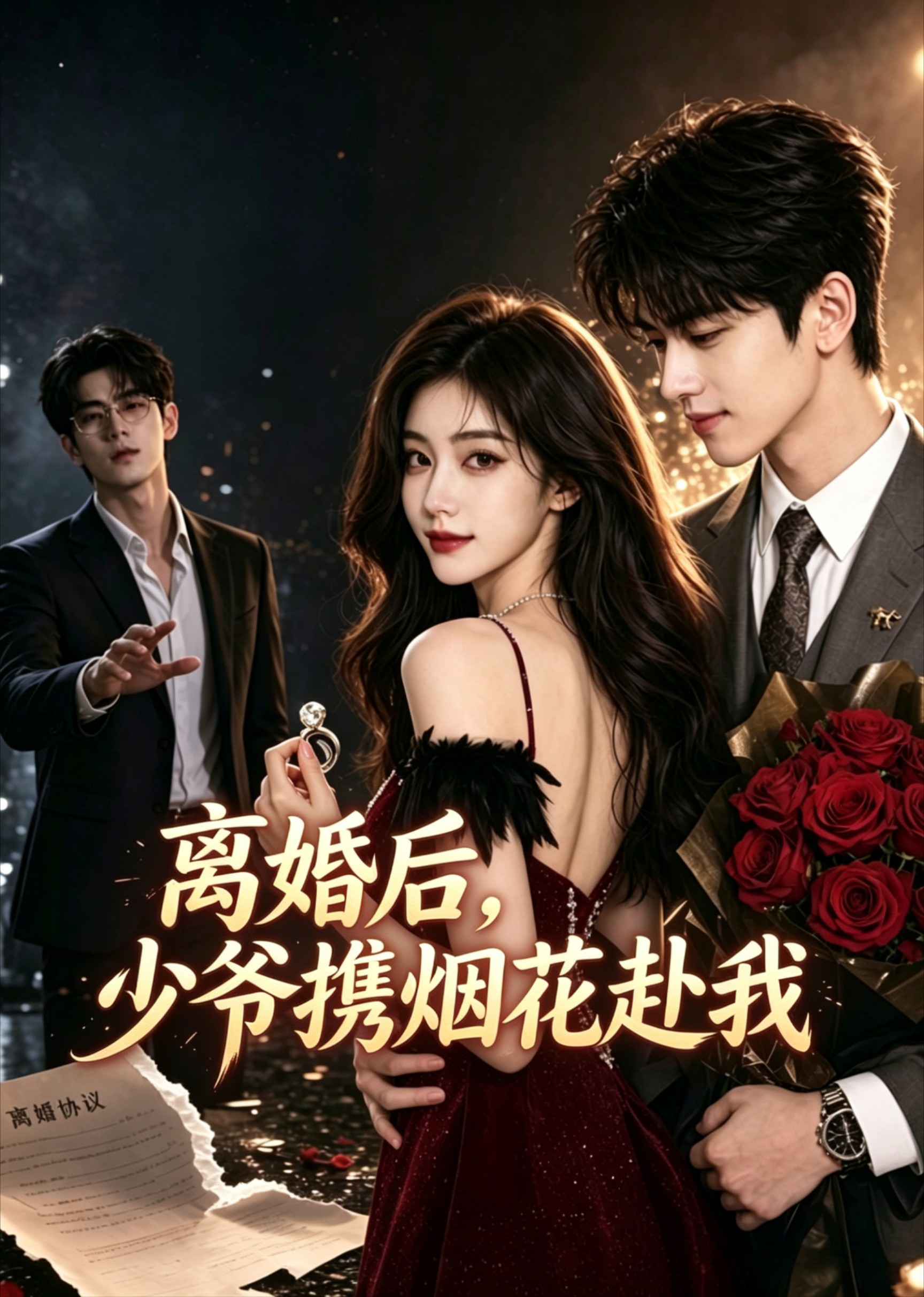 离婚后，少爷携烟花赴我