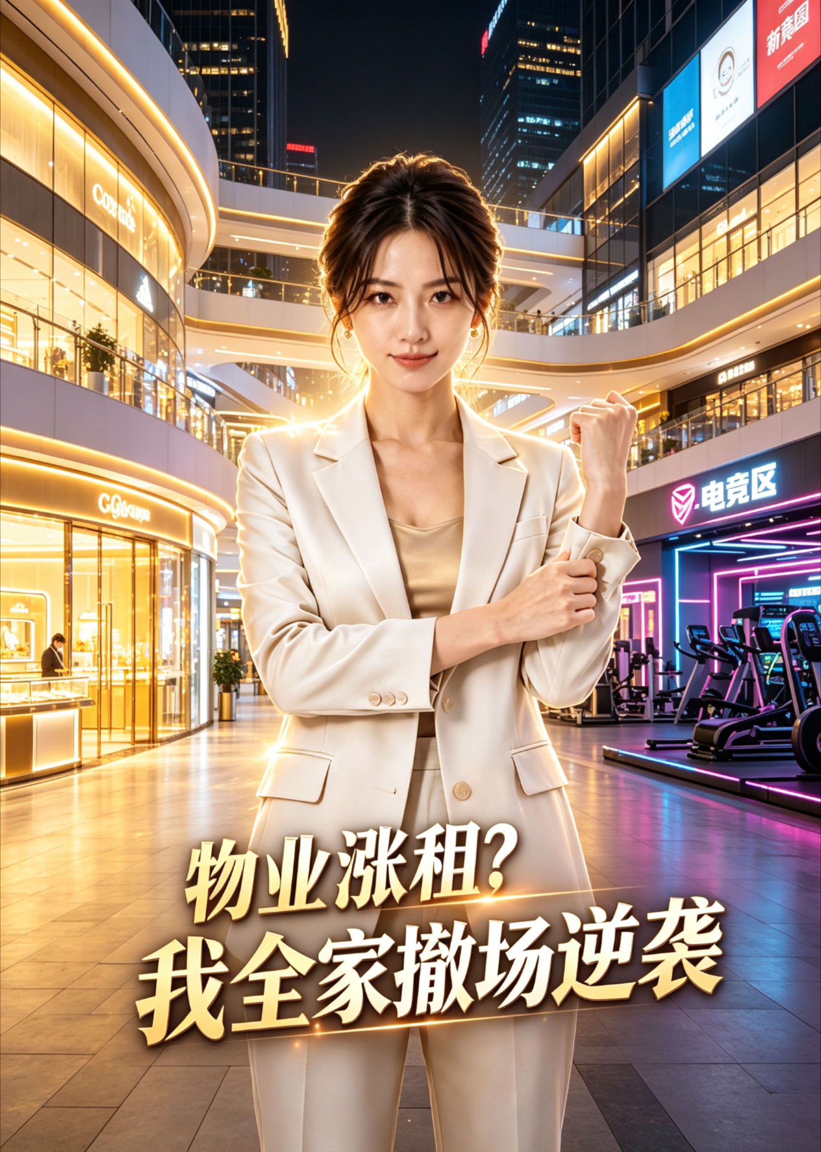 物业涨租？我全家撤场逆袭