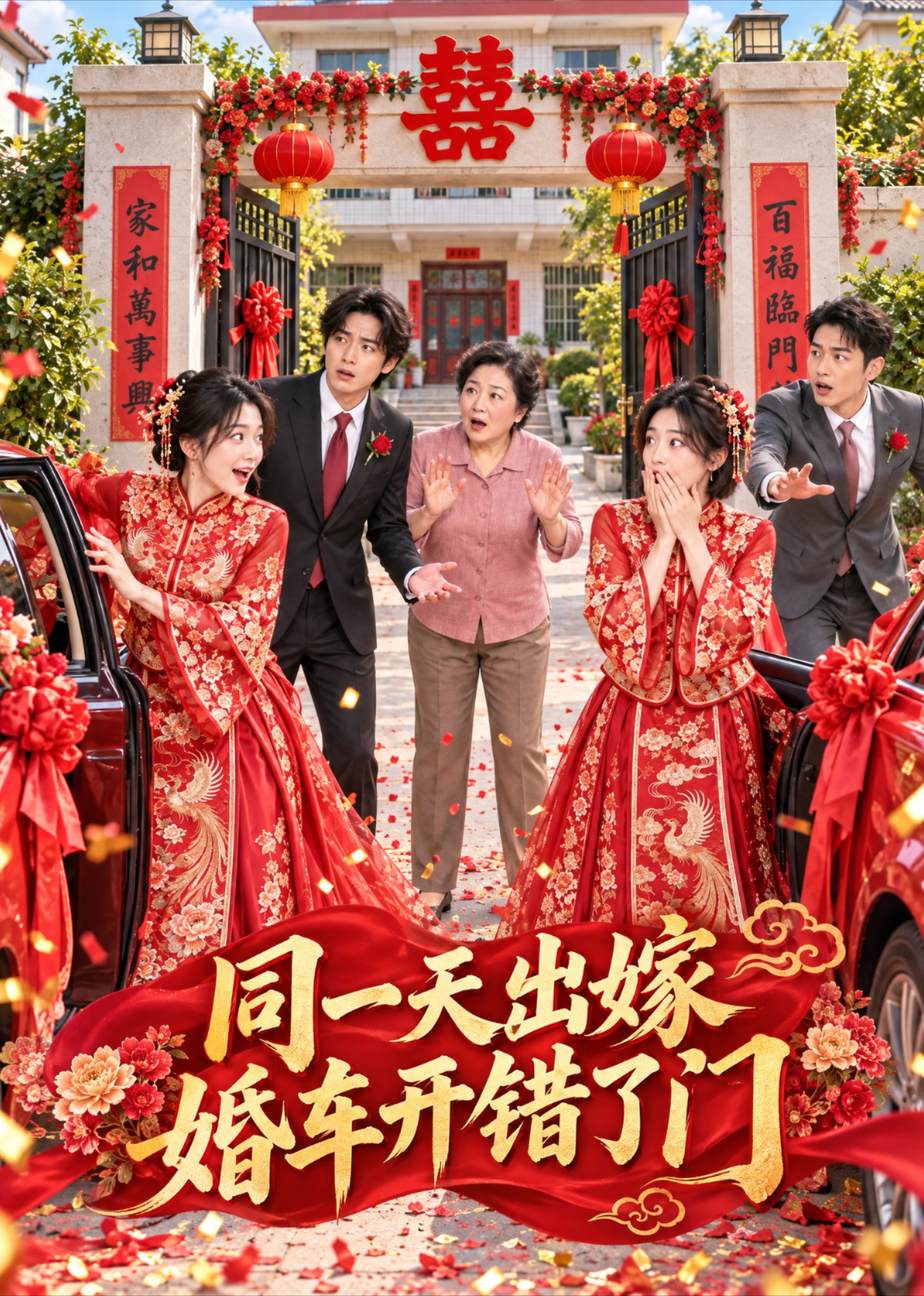 同一天出嫁，婚车开错了门封面图