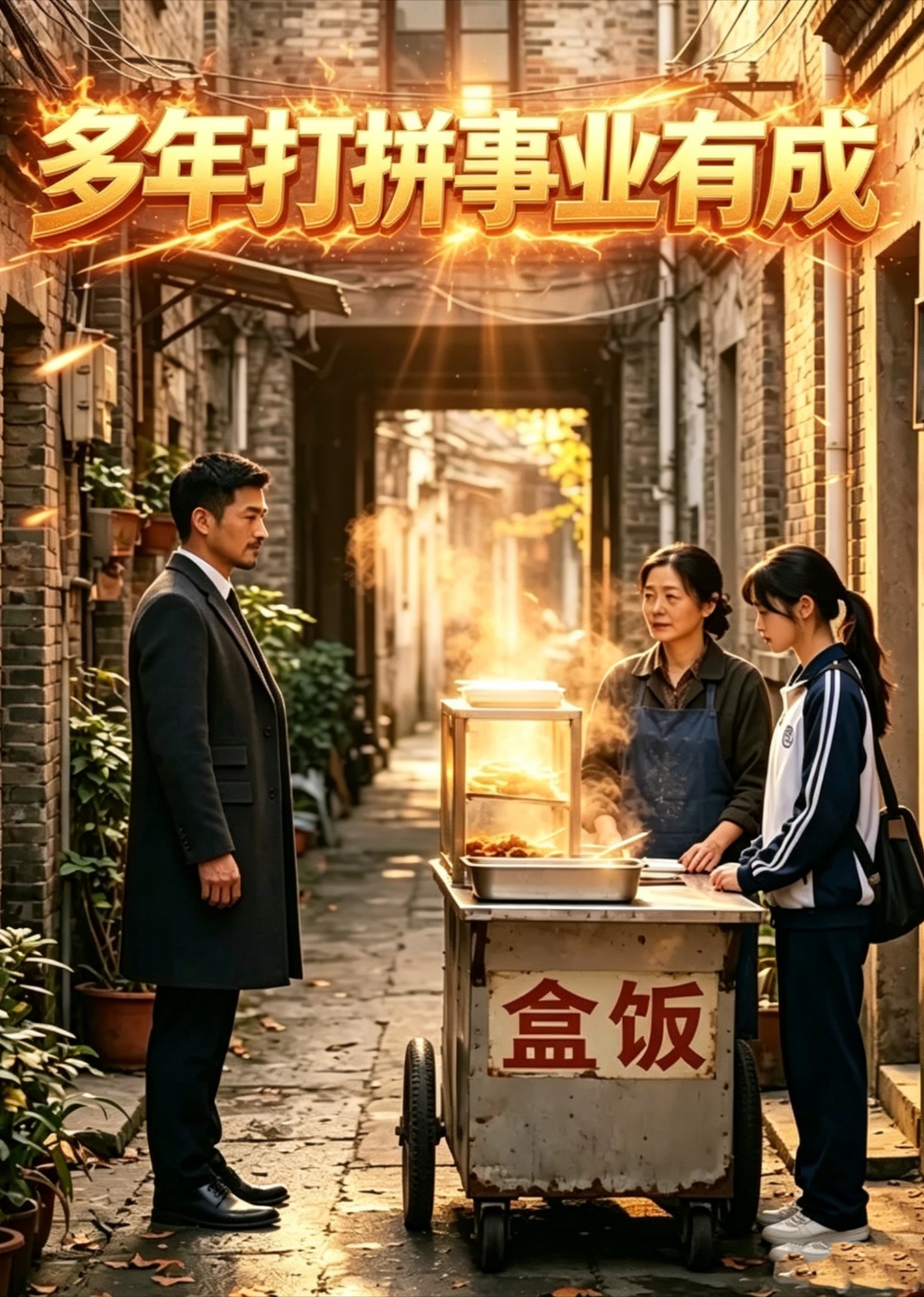 多年打拼事业有成