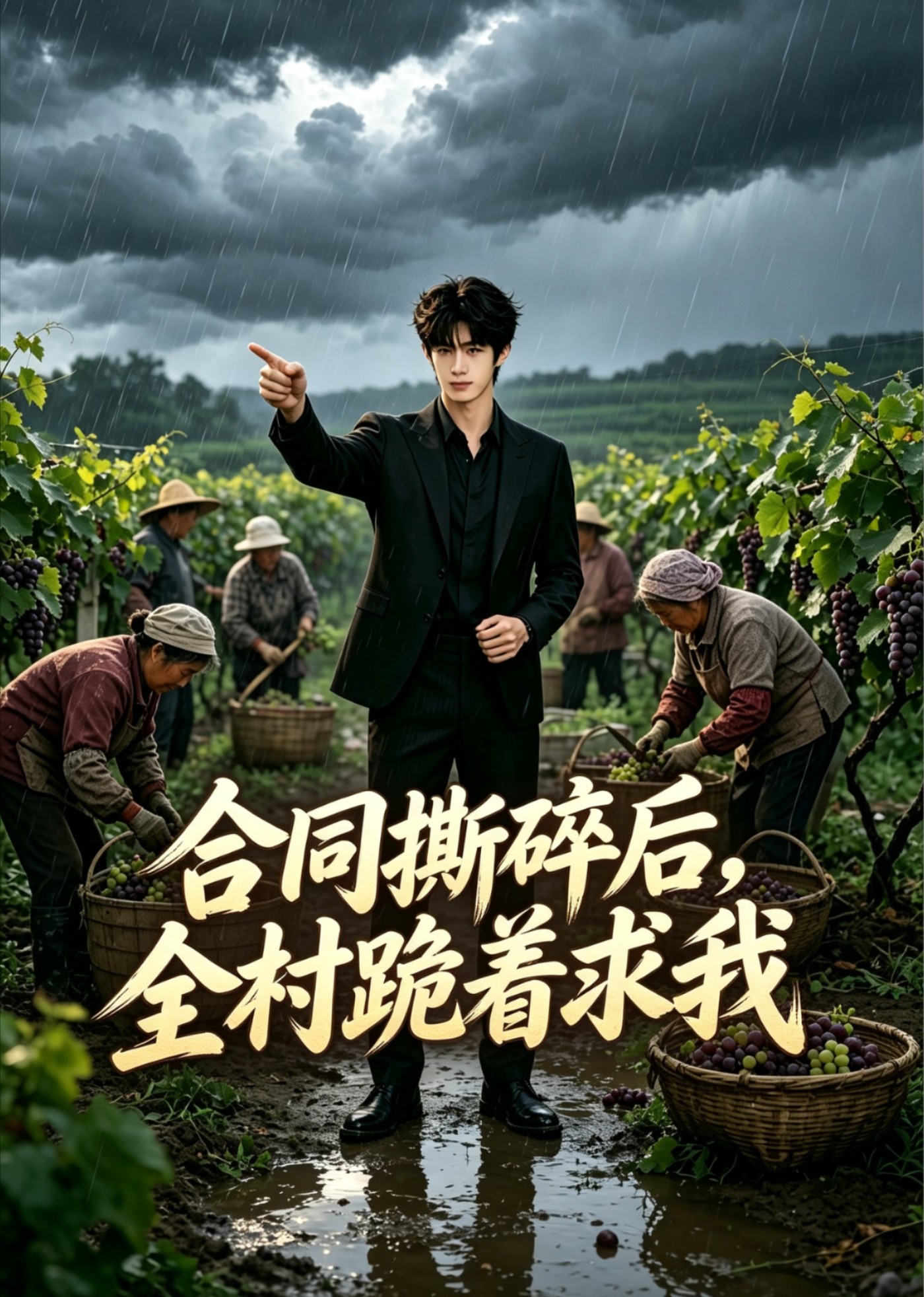 合同撕碎后，全村跪着求我