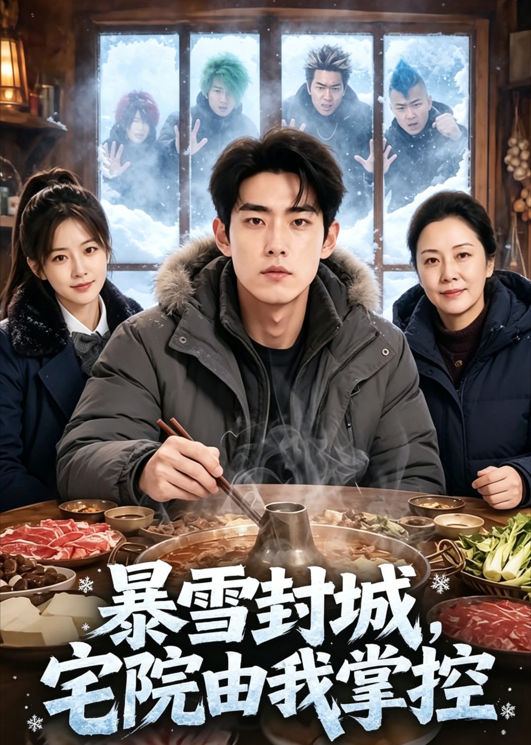 暴雪封城，宅院由我掌控