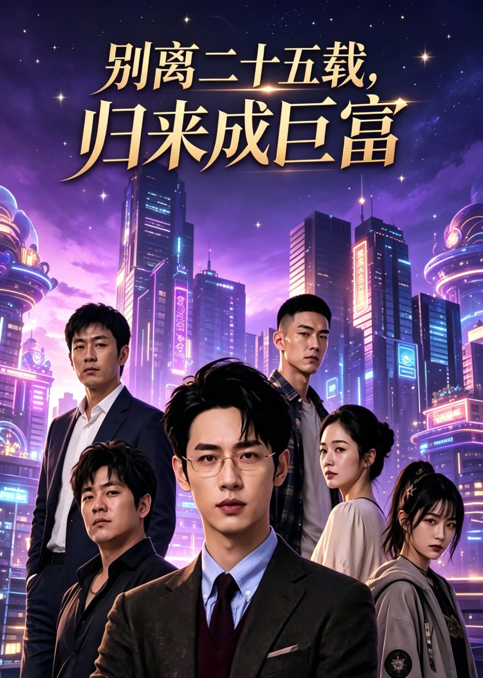 别离二十五载，归来成巨富