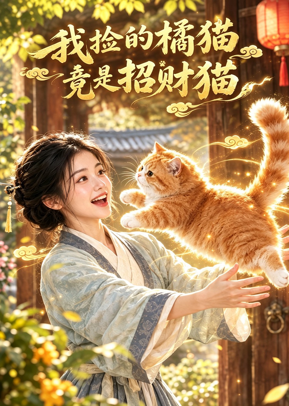 我捡的橘猫竟是招财猫封面图