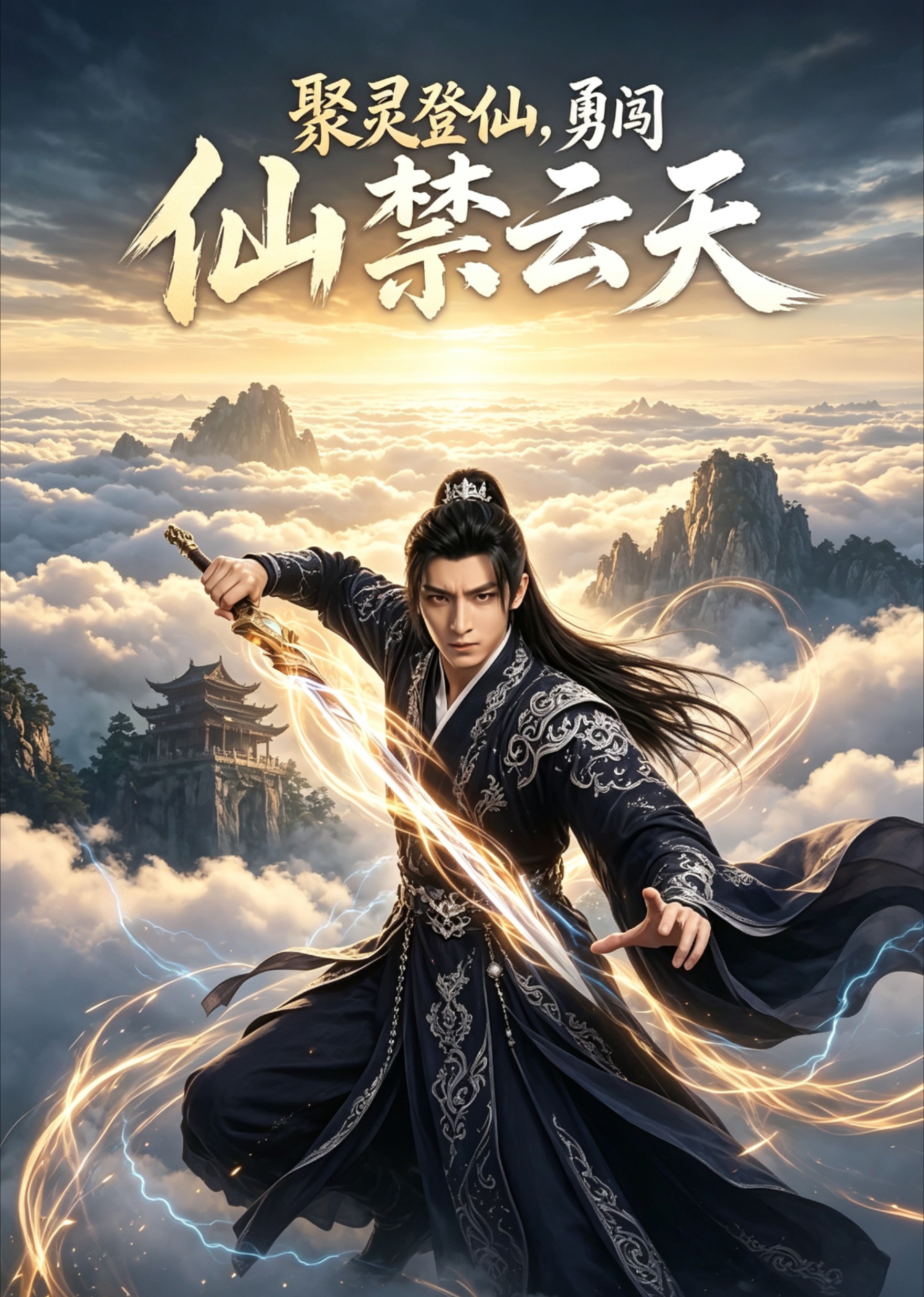 聚灵登仙，勇闯仙禁云天