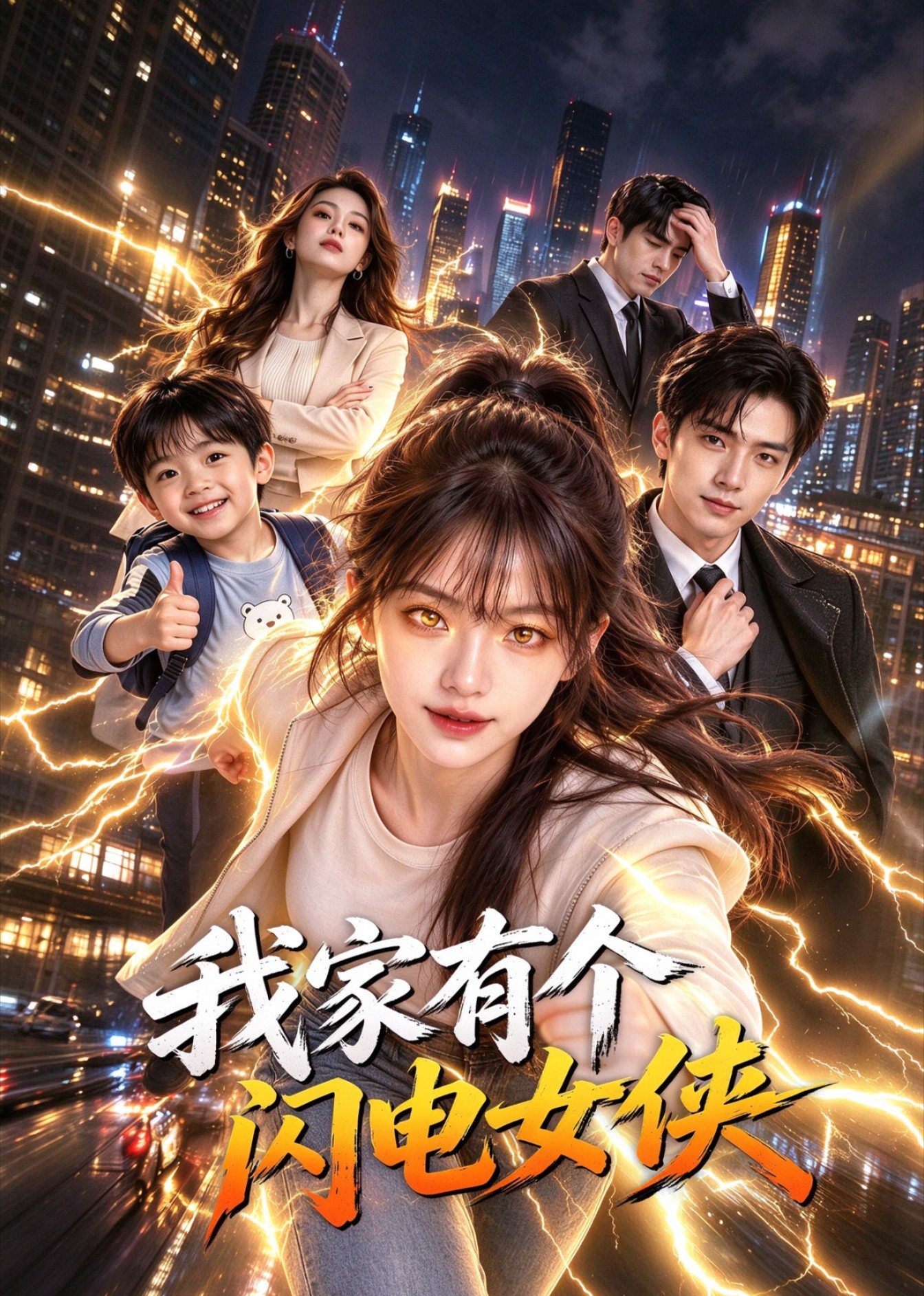 我家有个闪电女侠封面图