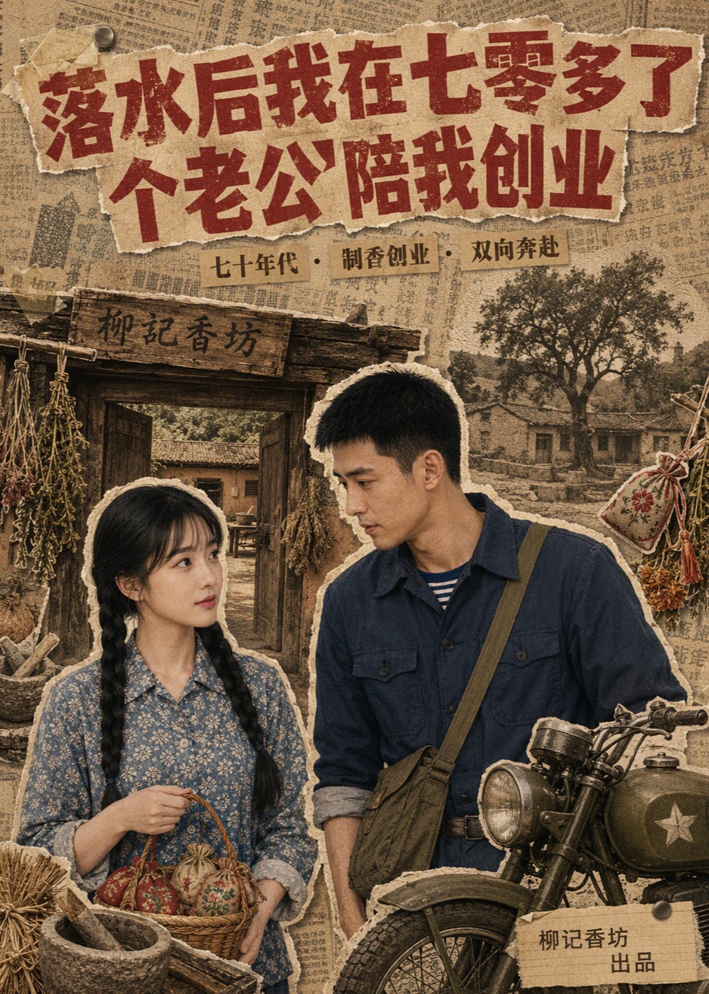 落水后我在七零多了个老公陪我创业封面图