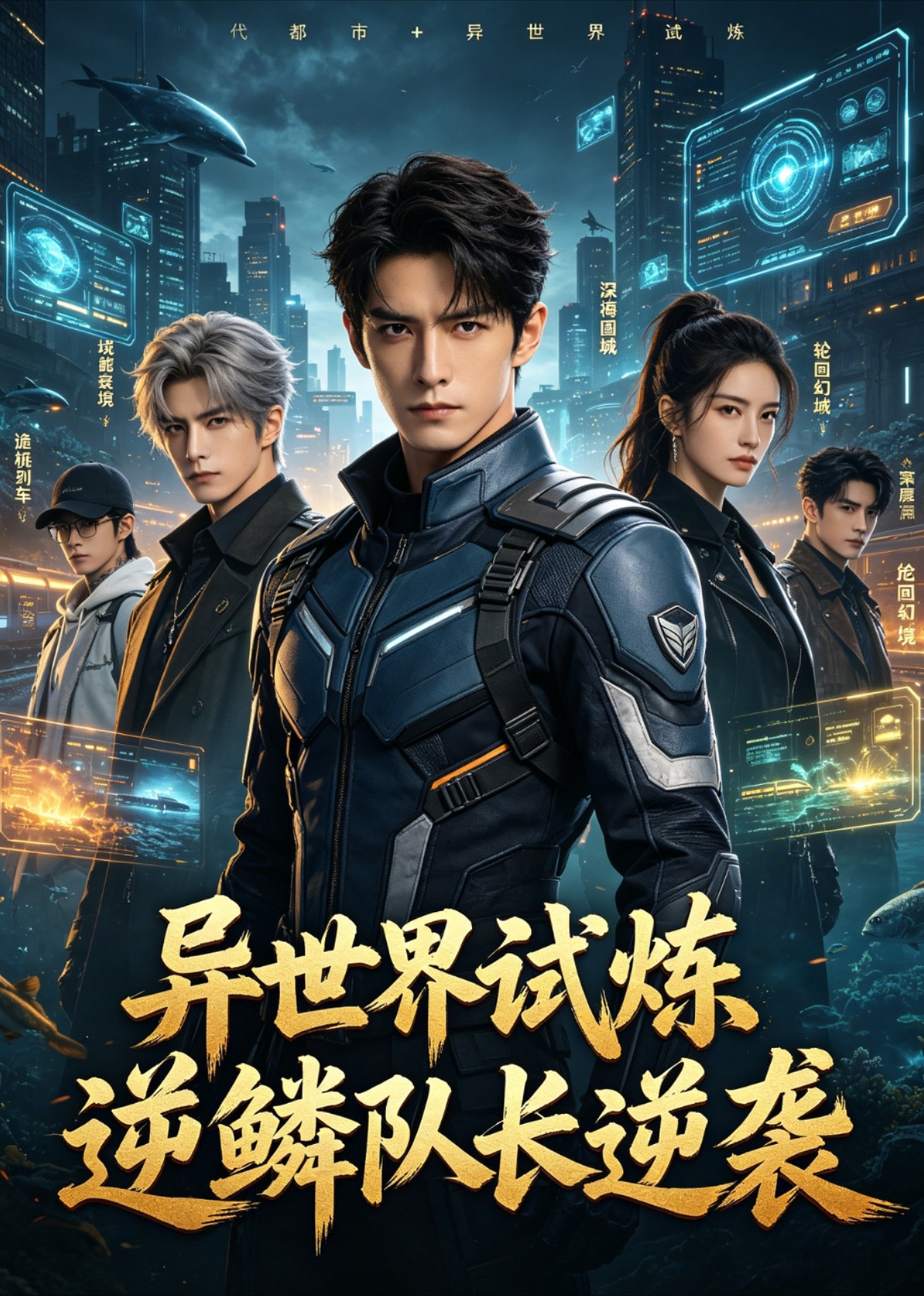 异世界试炼，逆鳞队长逆袭封面图