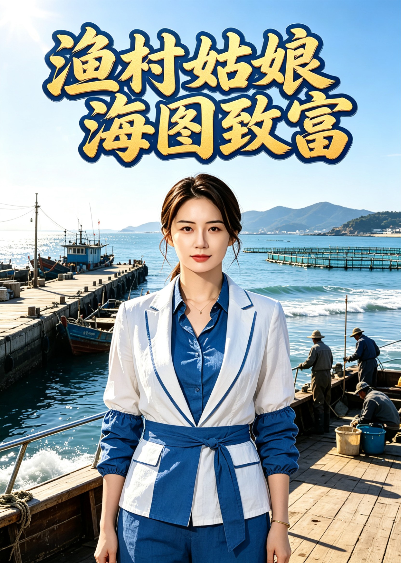 渔村姑娘海图致富封面图